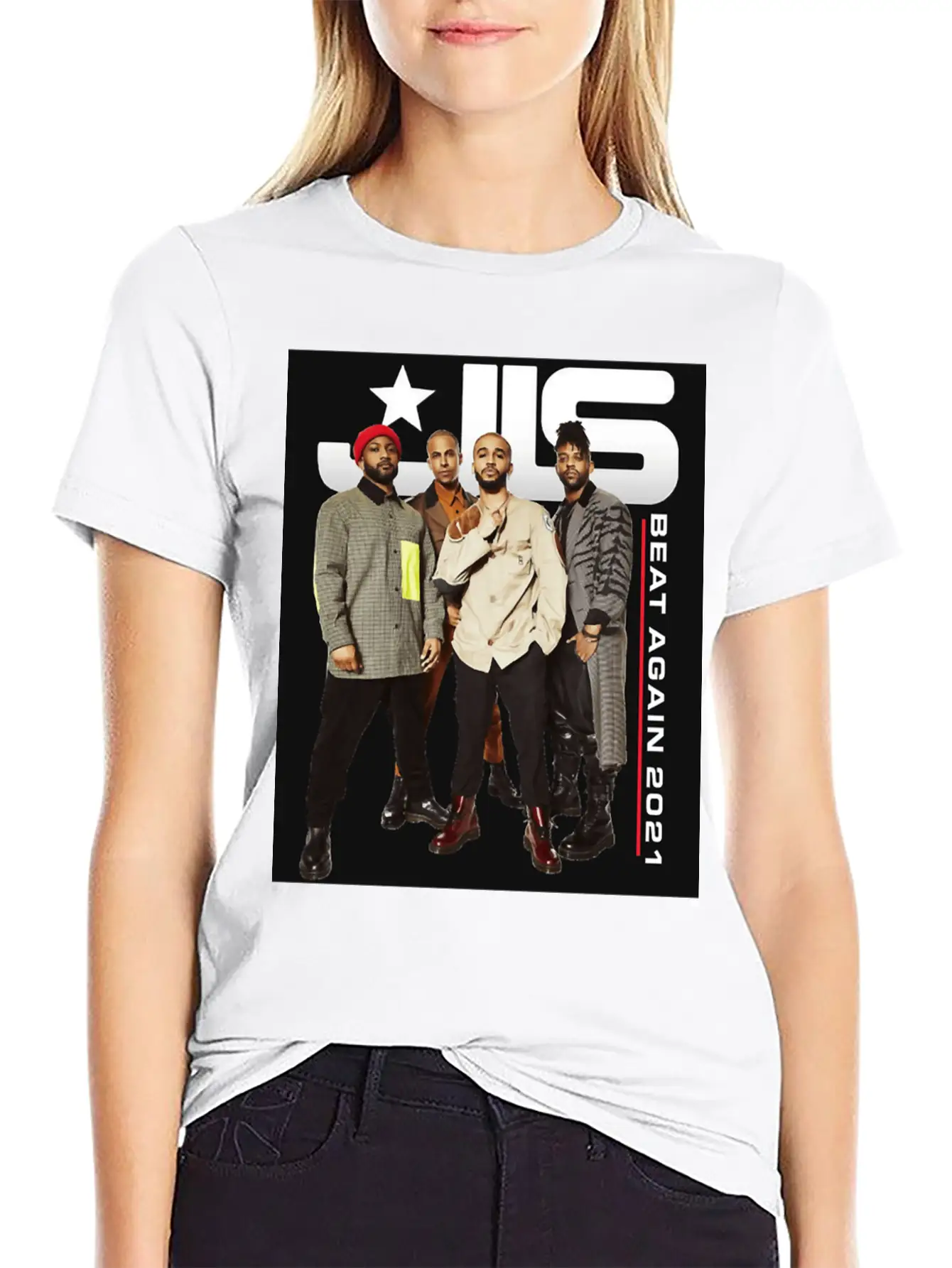 JLS TOUR Essential Unisex Summer Tee – Soft Cotton Casual Fit