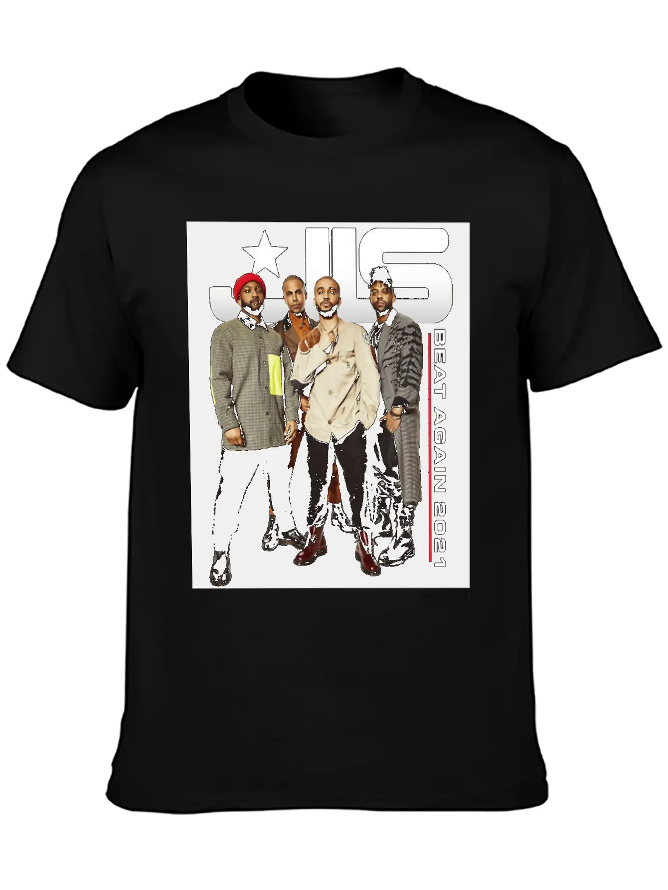 JLS TOUR Essential Unisex Summer Tee – Soft Cotton Casual Fit