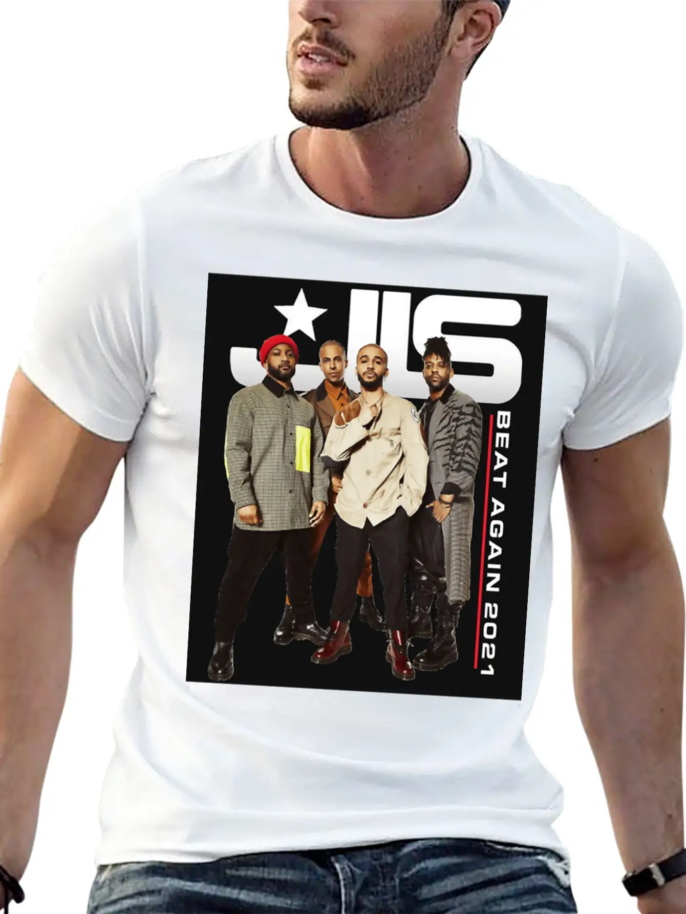 JLS TOUR Essential Unisex Summer Tee – Soft Cotton Casual Fit