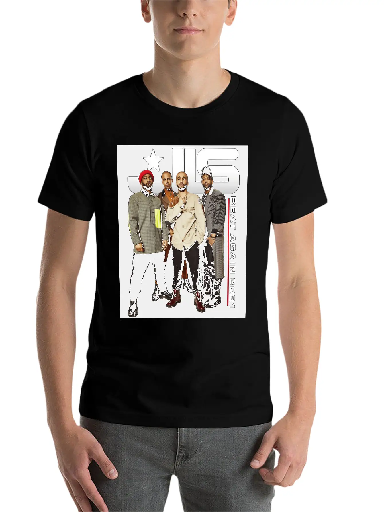 JLS TOUR Essential Unisex Summer Tee – Soft Cotton Casual Fit