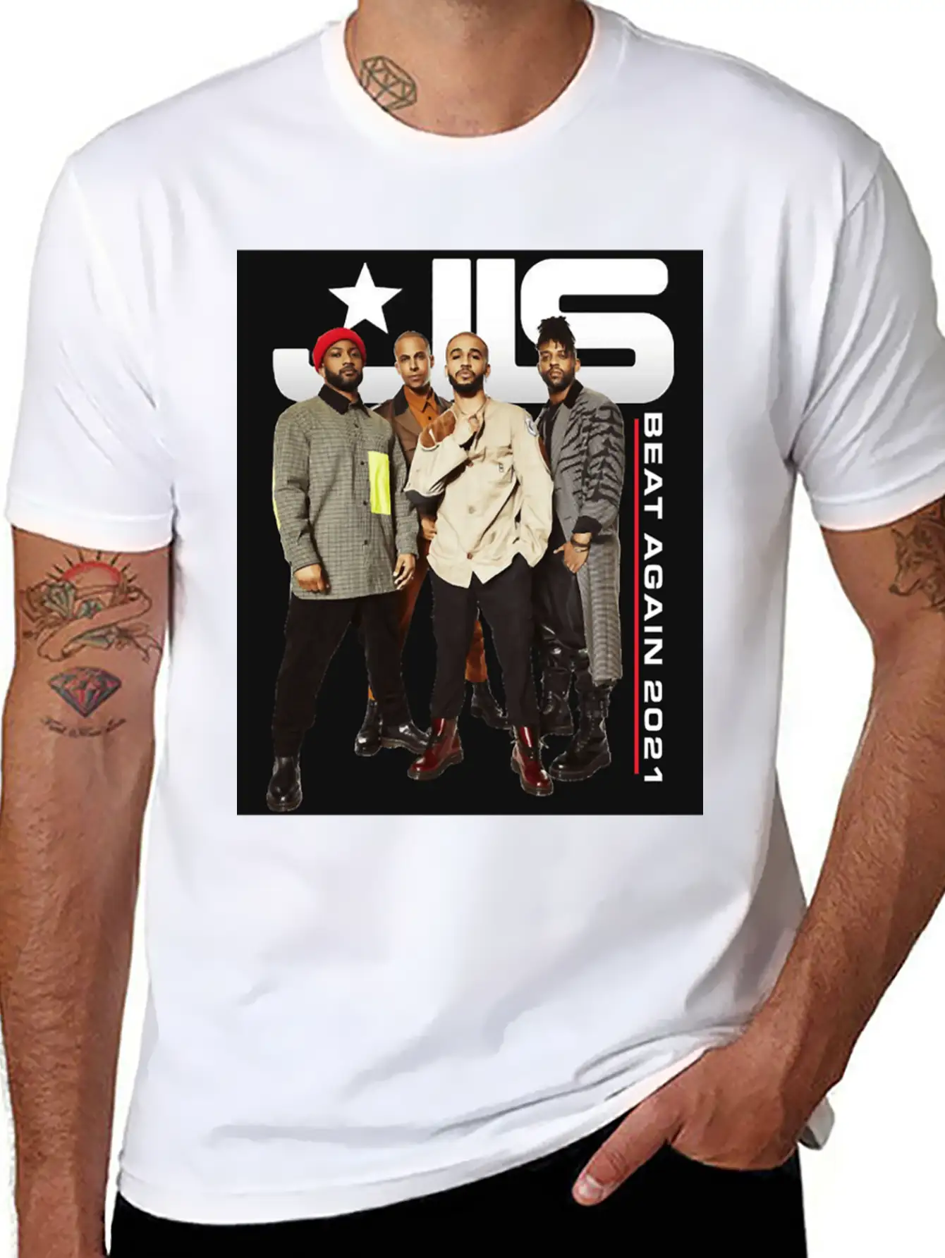 JLS TOUR Essential Unisex Summer Tee – Soft Cotton Casual Fit