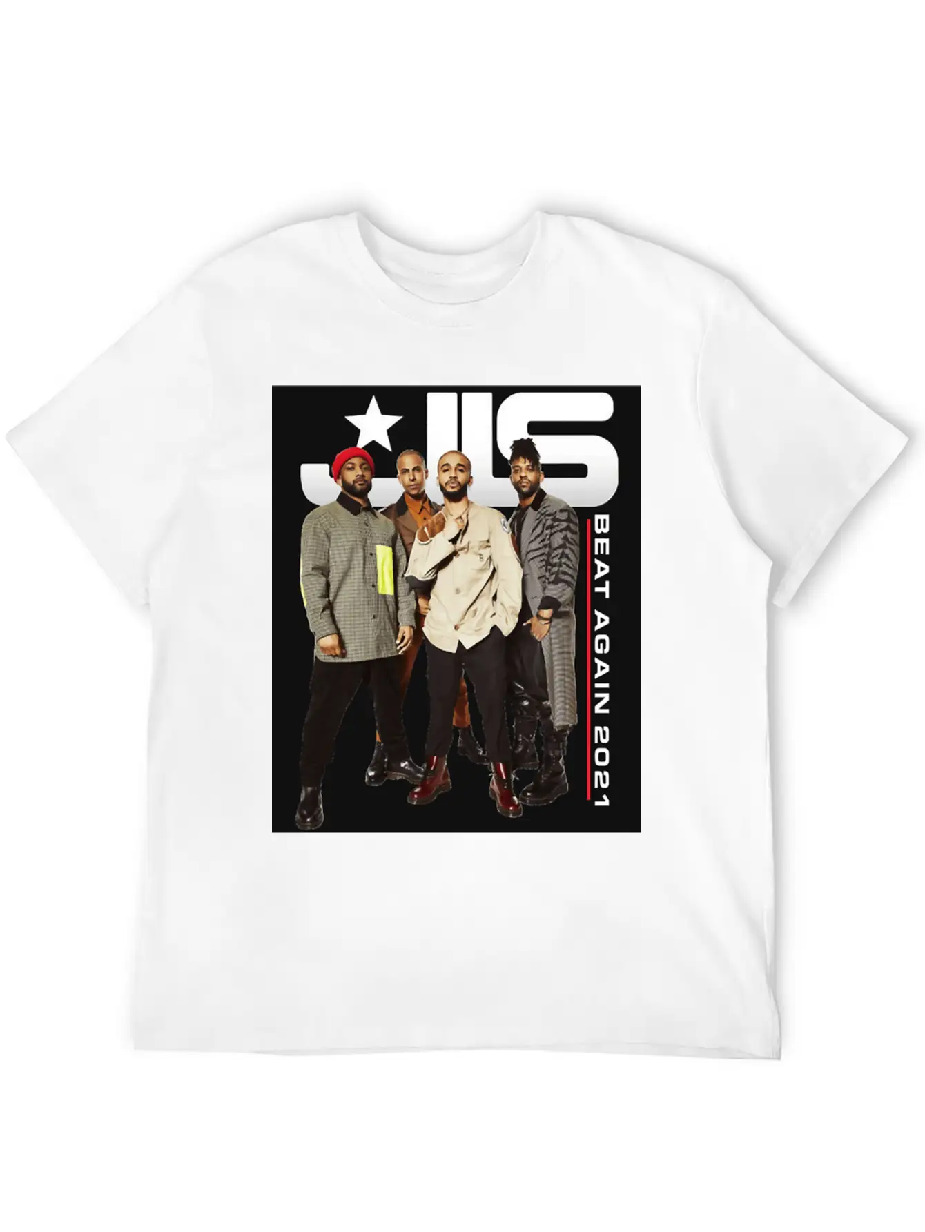 JLS TOUR Essential Unisex Summer Tee – Soft Cotton Casual Fit