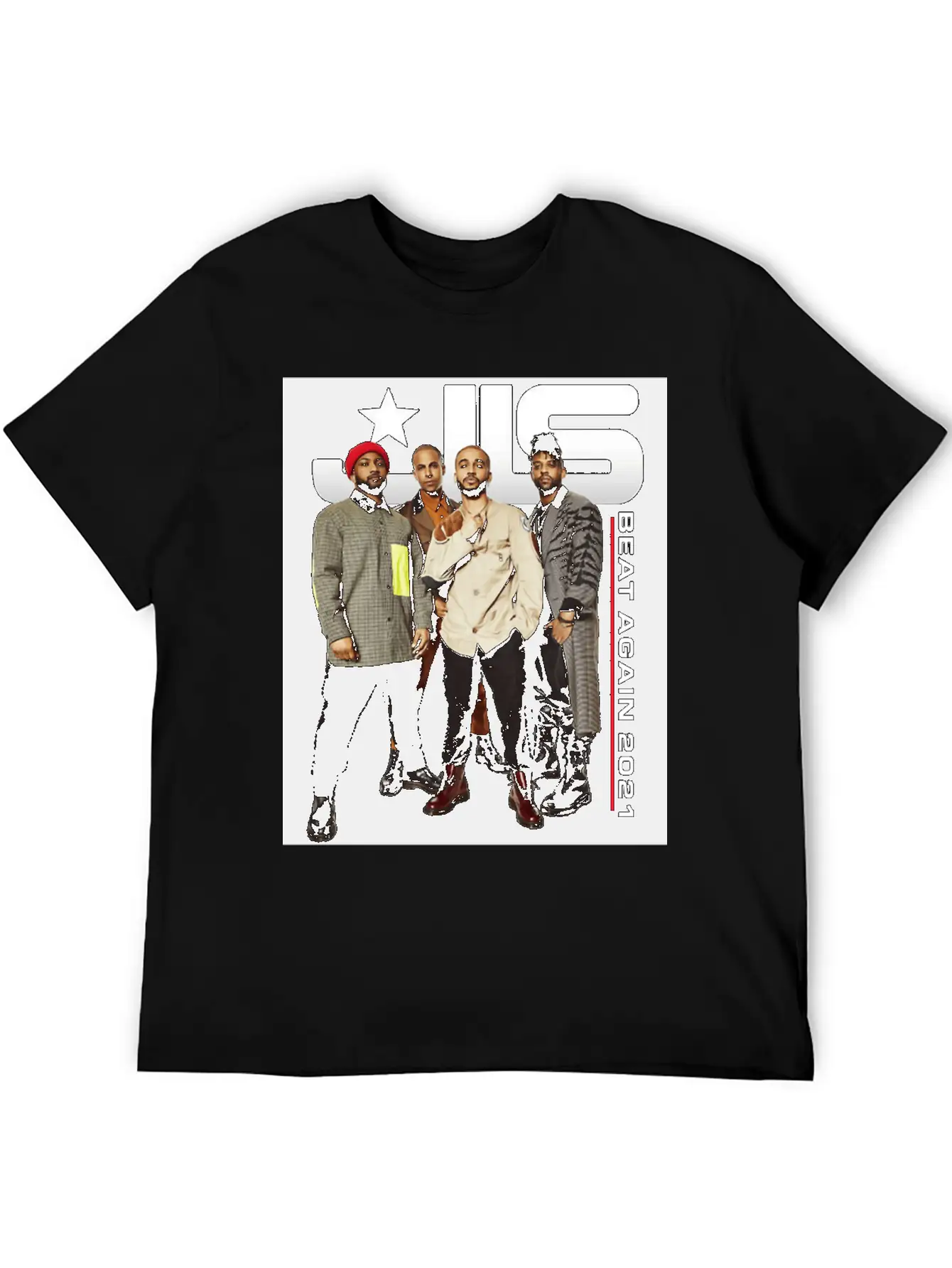 JLS TOUR Essential Unisex Summer Tee – Soft Cotton Casual Fit