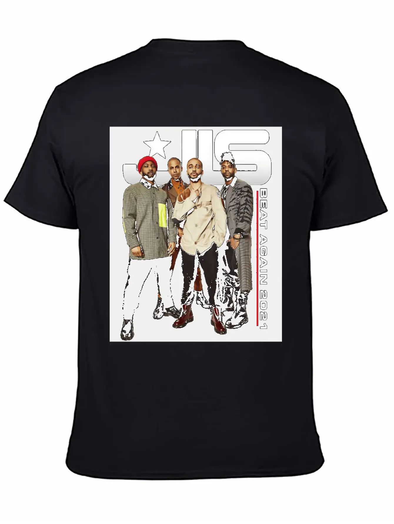 JLS TOUR Essential Unisex Summer Tee – Soft Cotton Casual Fit