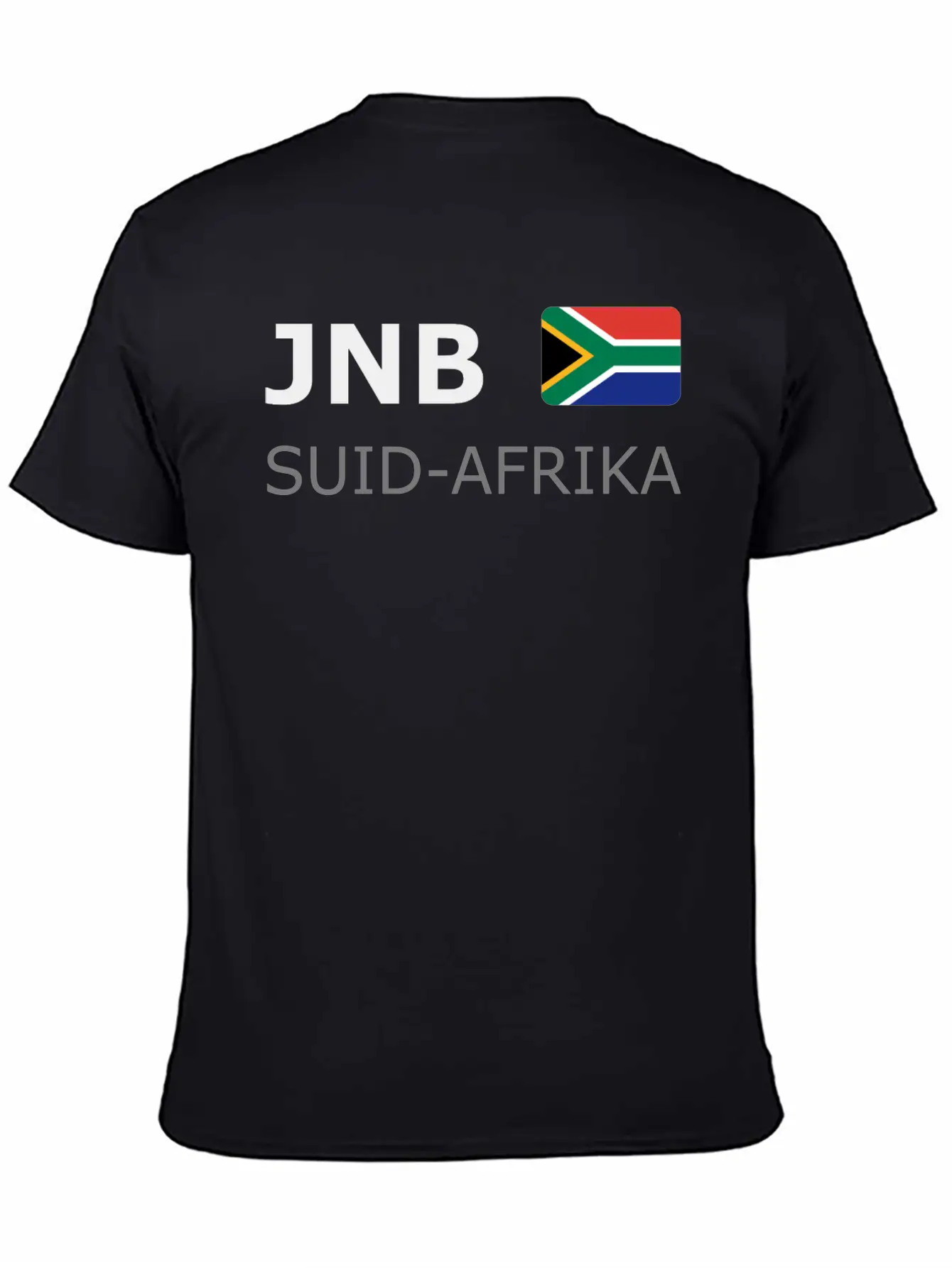 JNB SUID-AFRIKA Dark-lettered 400 Dpi Stylish Everyday T-Shirt – Unisex Basic Cotton Tee