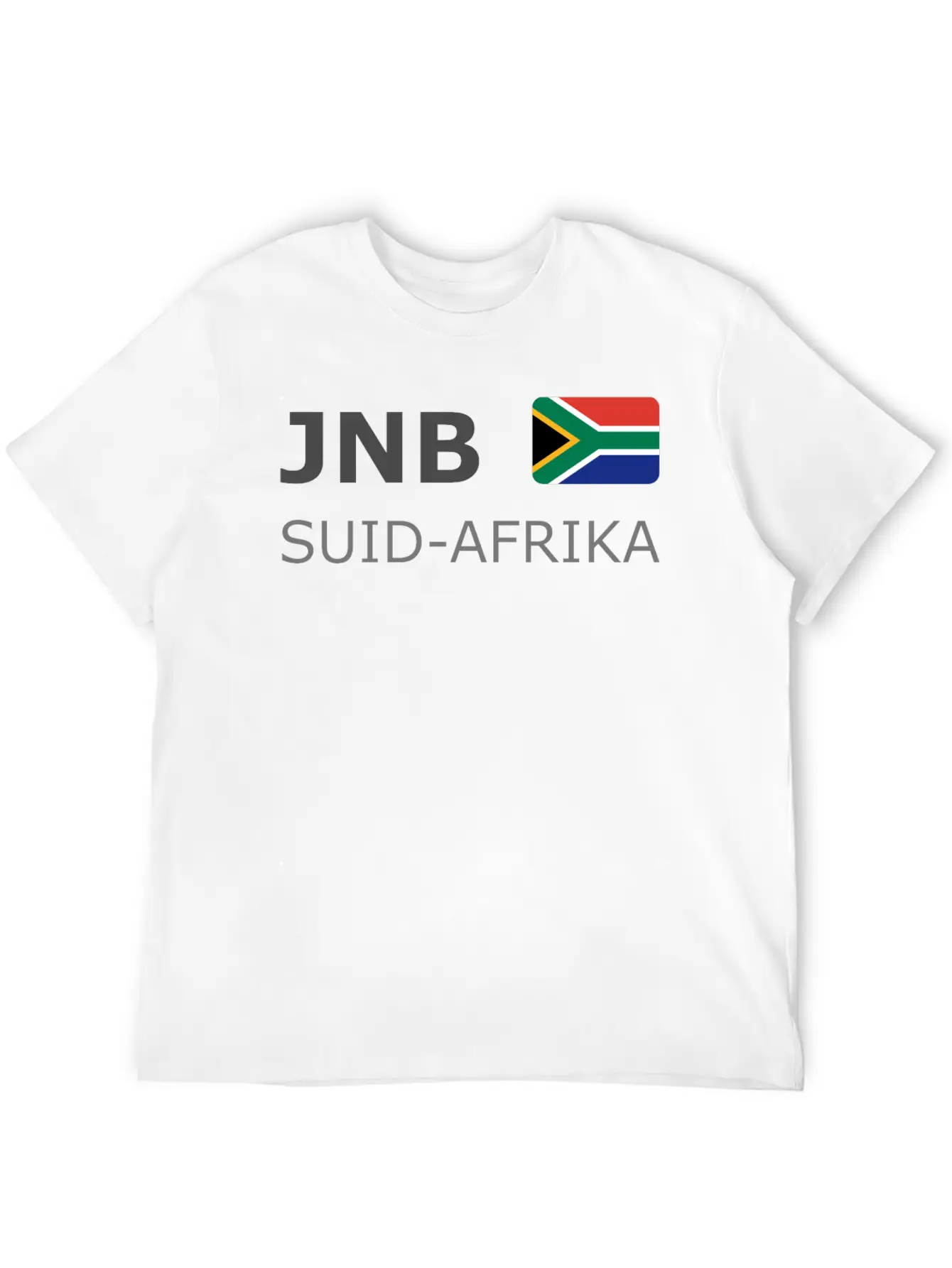 JNB SUID-AFRIKA Dark-lettered 400 Dpi Stylish Everyday T-Shirt – Unisex Basic Cotton Tee