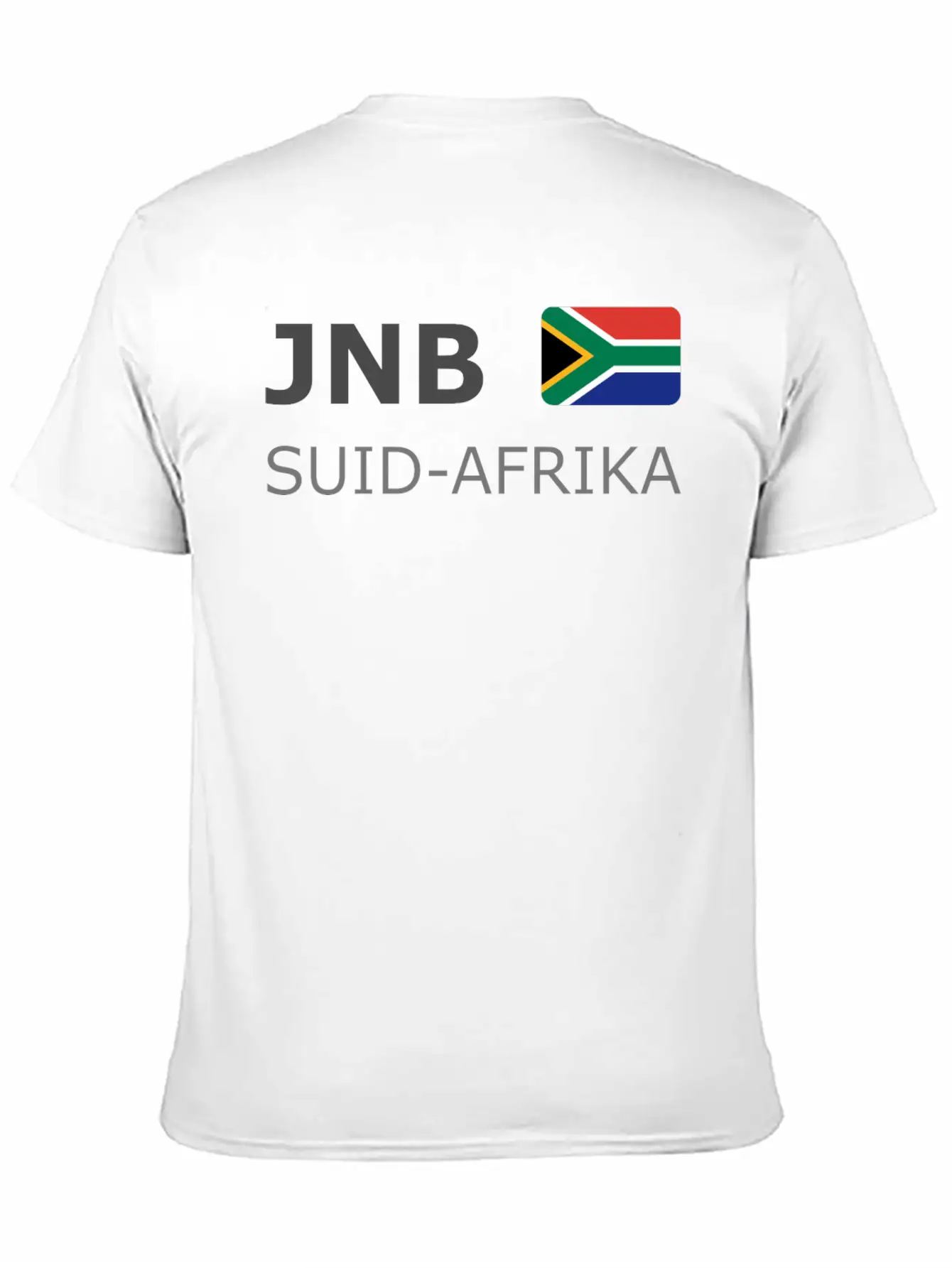 JNB SUID-AFRIKA Dark-lettered 400 Dpi Stylish Everyday T-Shirt – Unisex Basic Cotton Tee