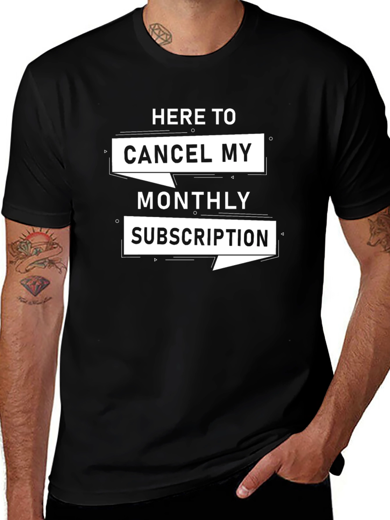 Cancel My Monthly Subscription Graphic Tee