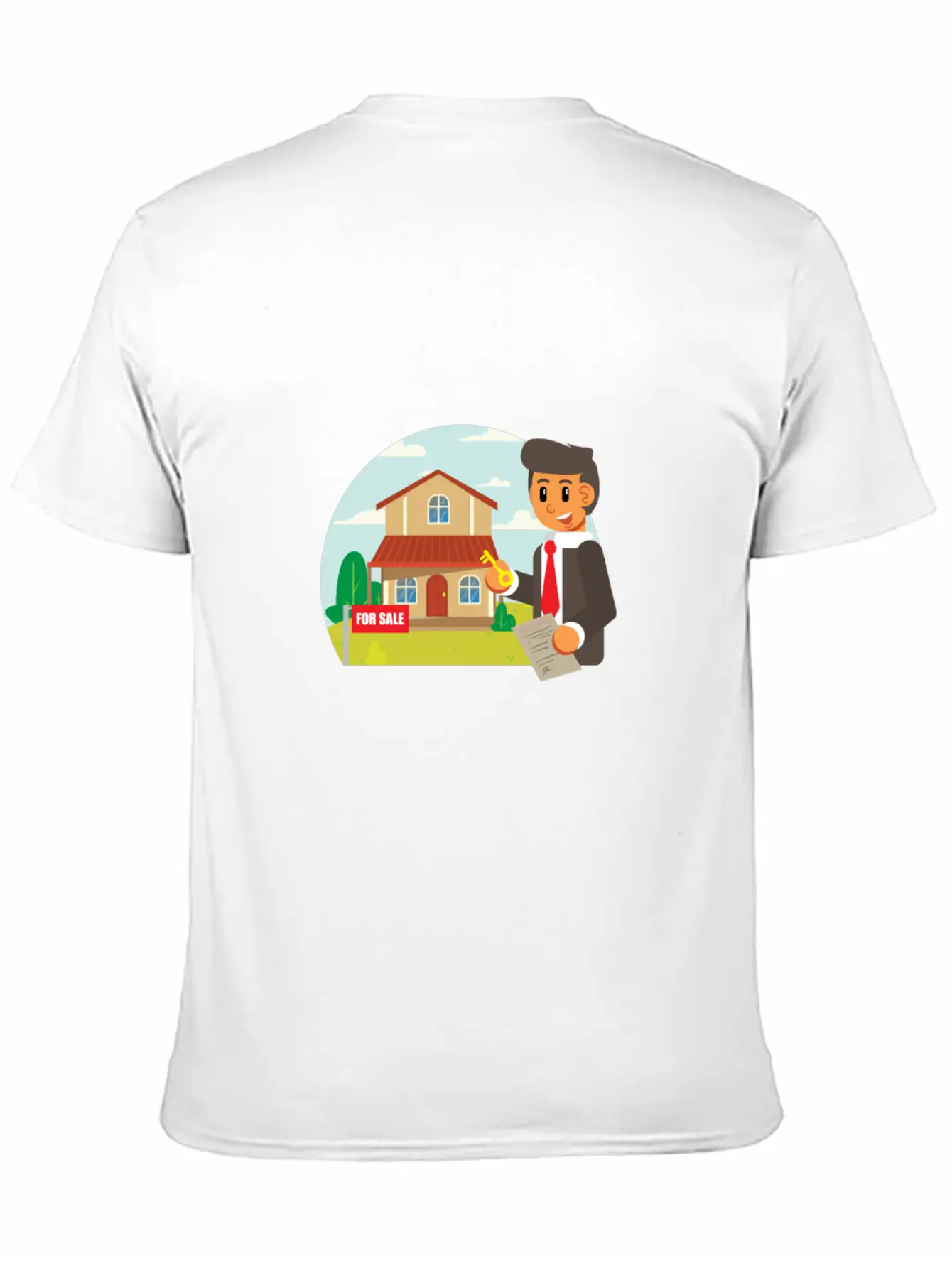 Jobs Realtor Stylish Everyday T-Shirt – Unisex Basic Cotton Tee