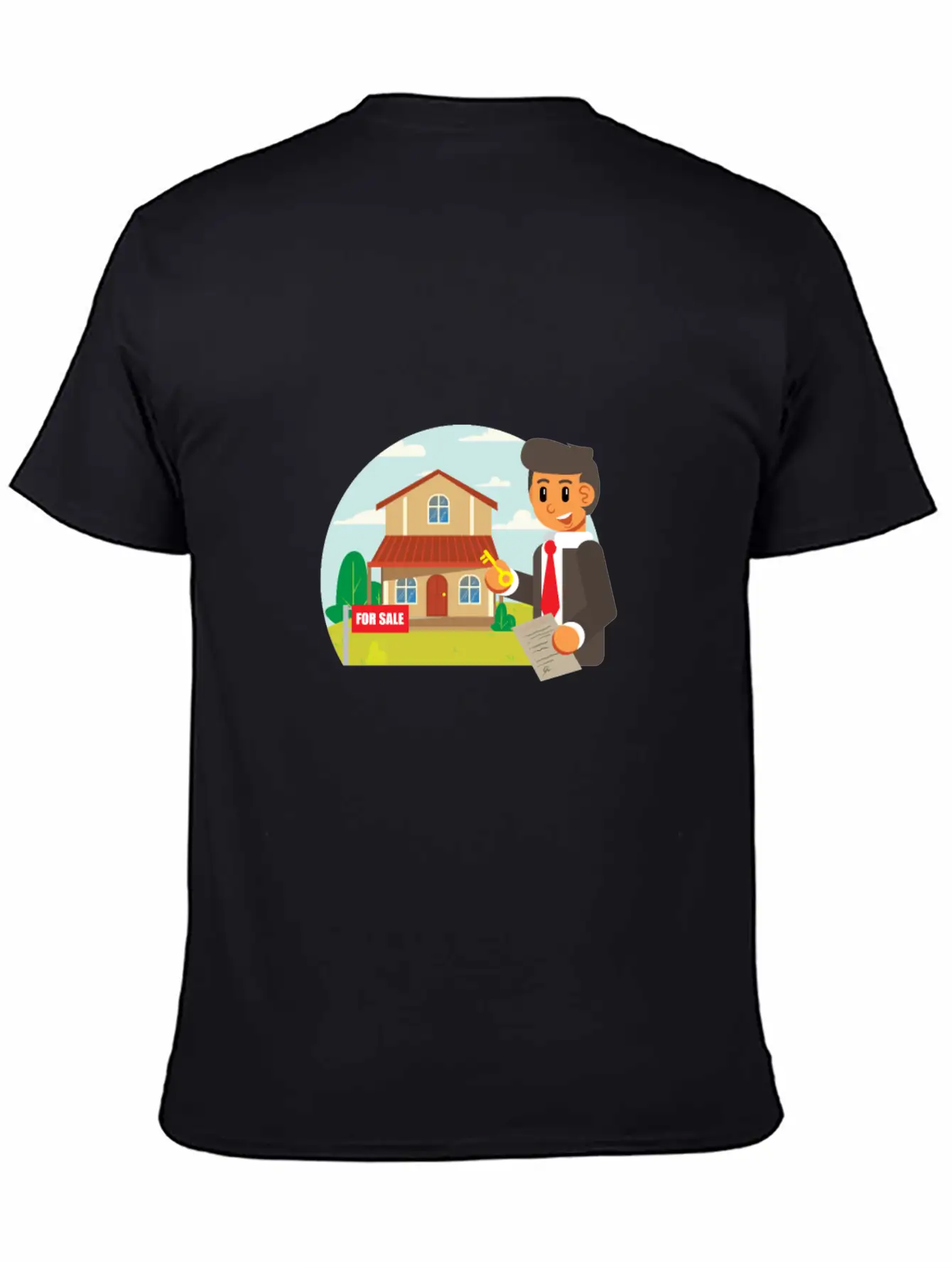 Jobs Realtor Stylish Everyday T-Shirt – Unisex Basic Cotton Tee