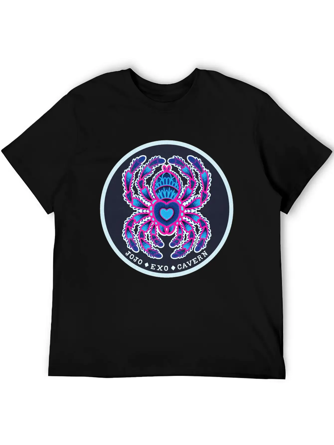 JoJo Exo Cavern Comfortable Minimalist Graphic Tee – Summer Style Essential