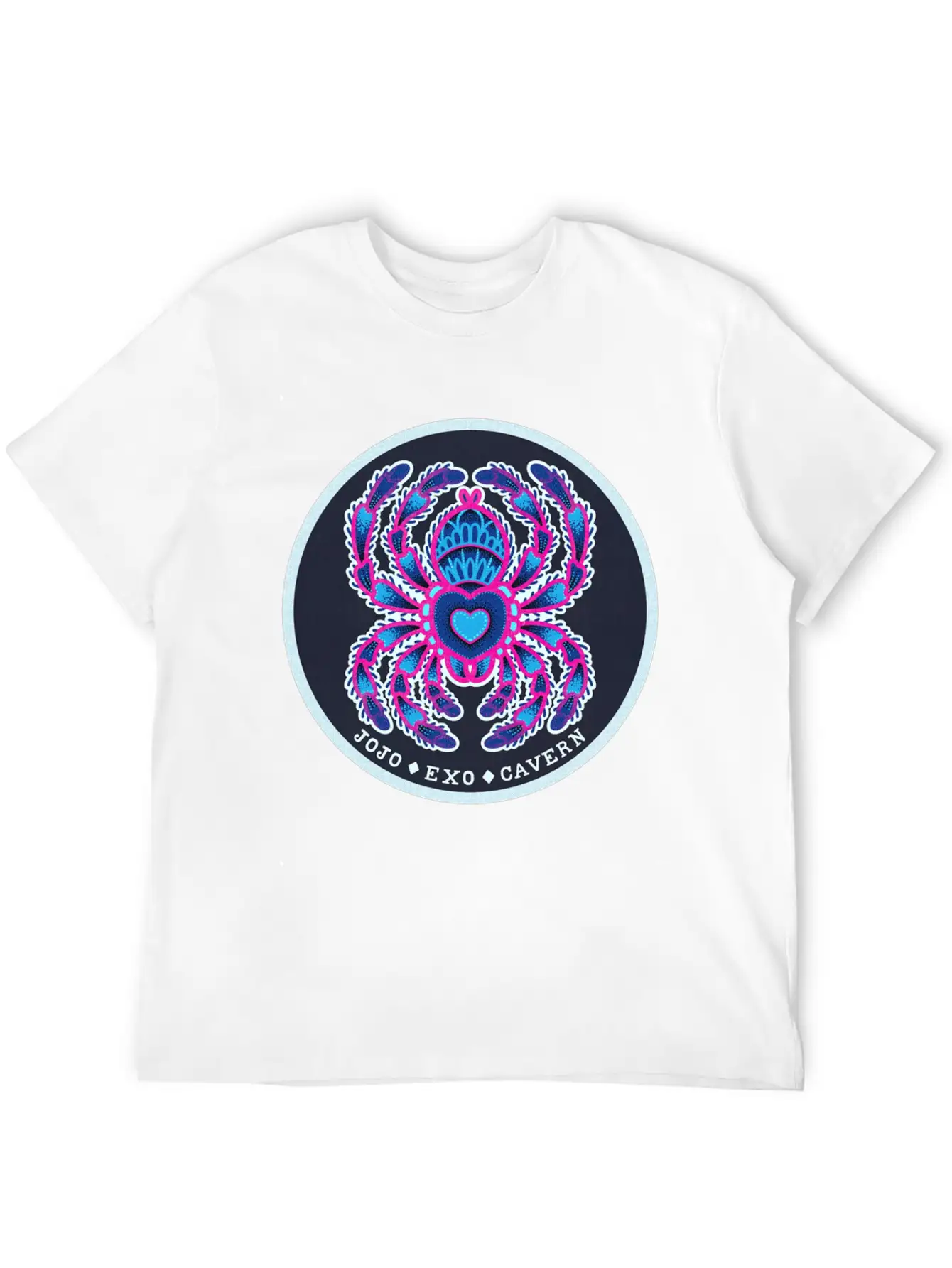 JoJo Exo Cavern Comfortable Minimalist Graphic Tee – Summer Style Essential