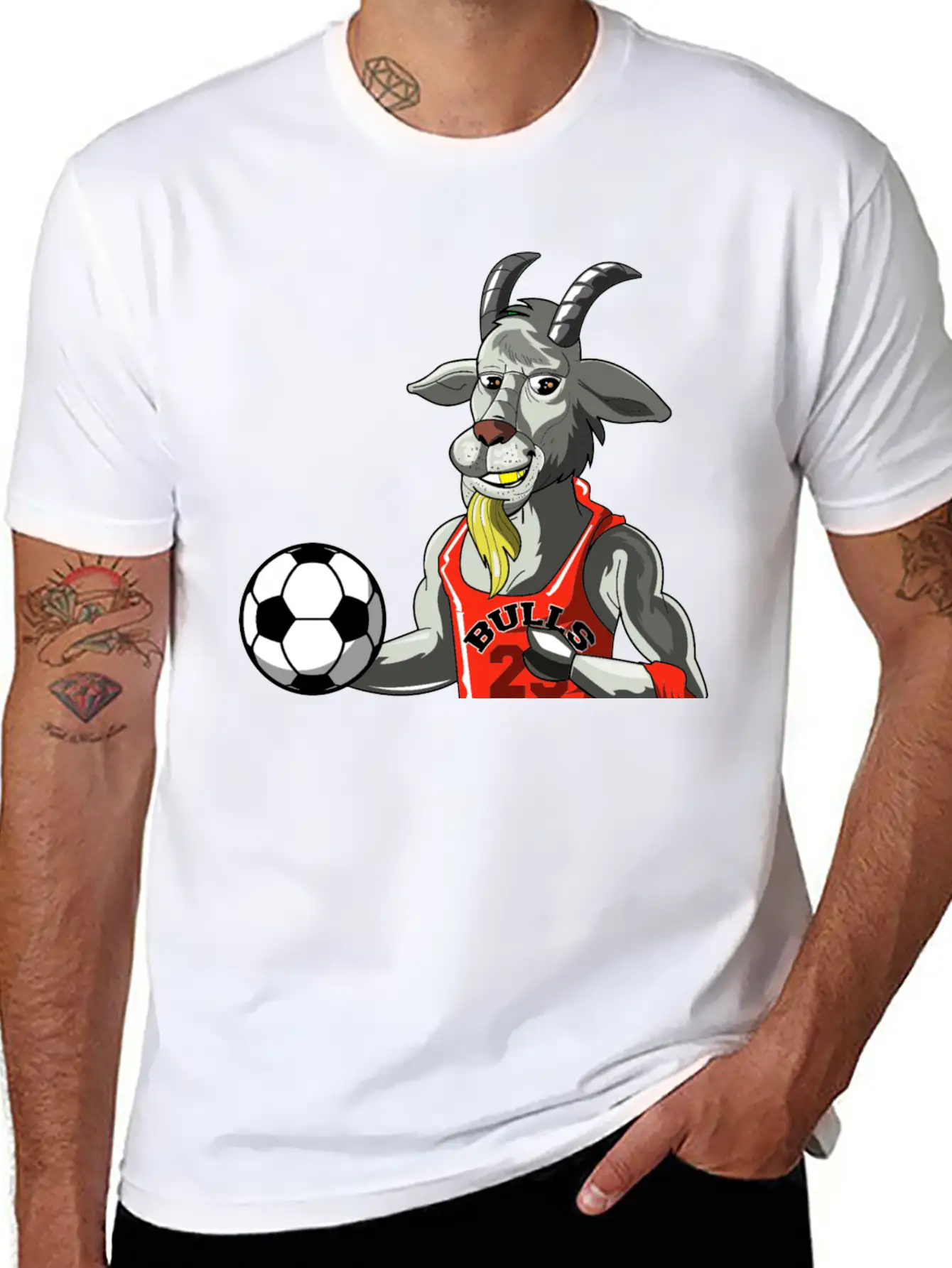 Jordan Da Goat Stylish Everyday T-Shirt – Unisex Basic Cotton Tee