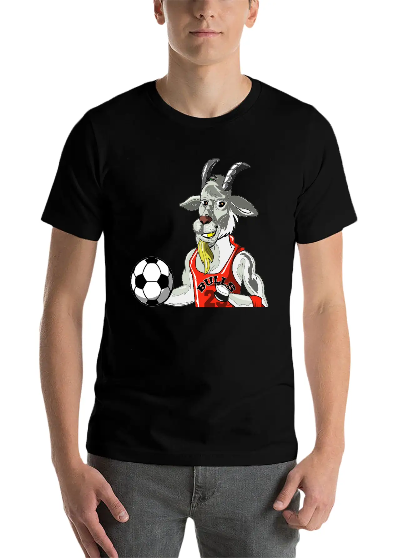 Jordan Da Goat Stylish Everyday T-Shirt – Unisex Basic Cotton Tee