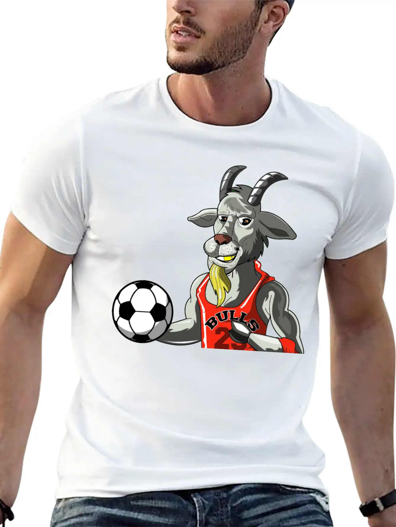 Jordan Da Goat Stylish Everyday T-Shirt – Unisex Basic Cotton Tee