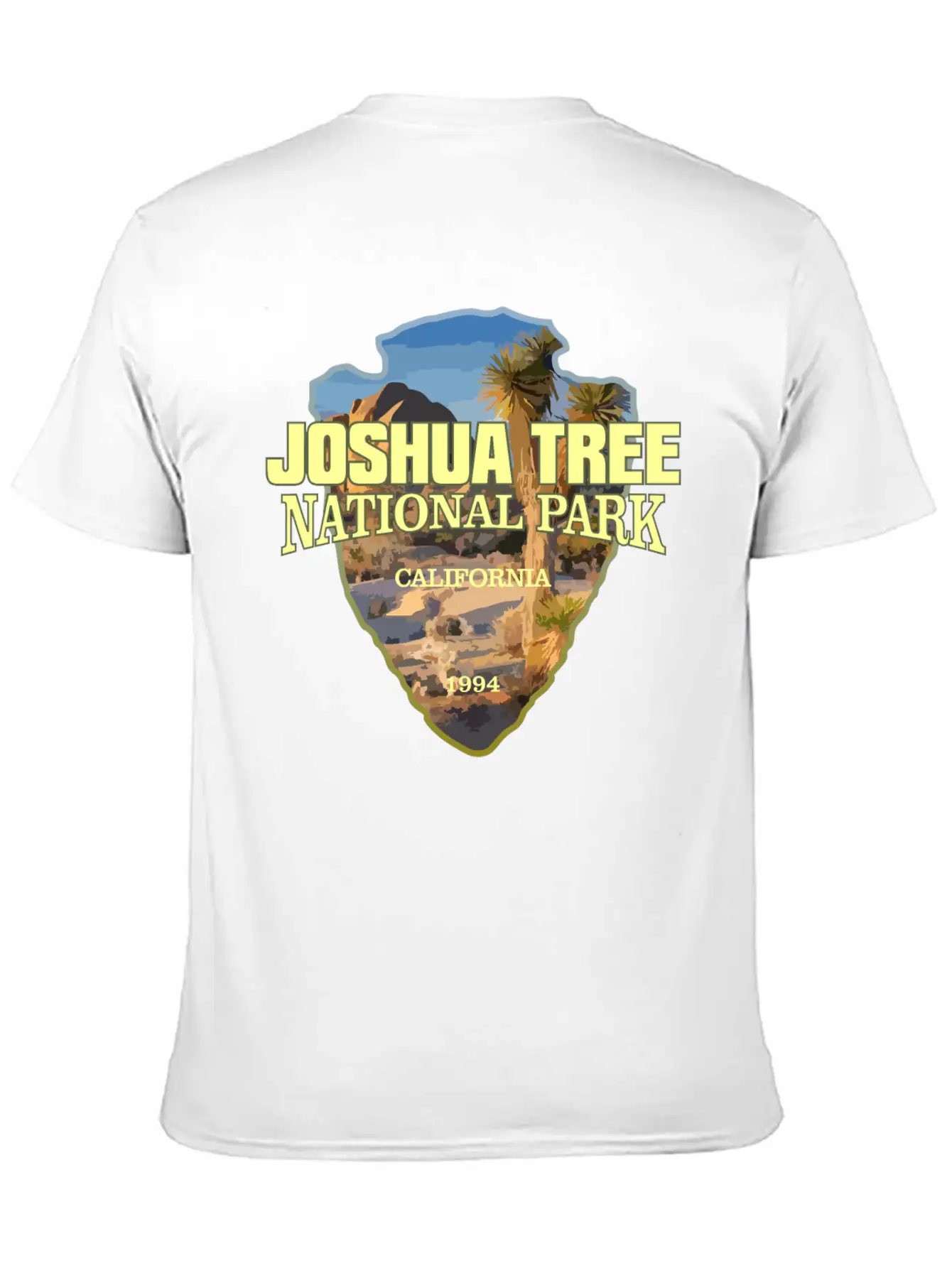 Joshua Tree NP (arrowhead) Stylish Everyday T-Shirt – Unisex Basic Cotton Tee