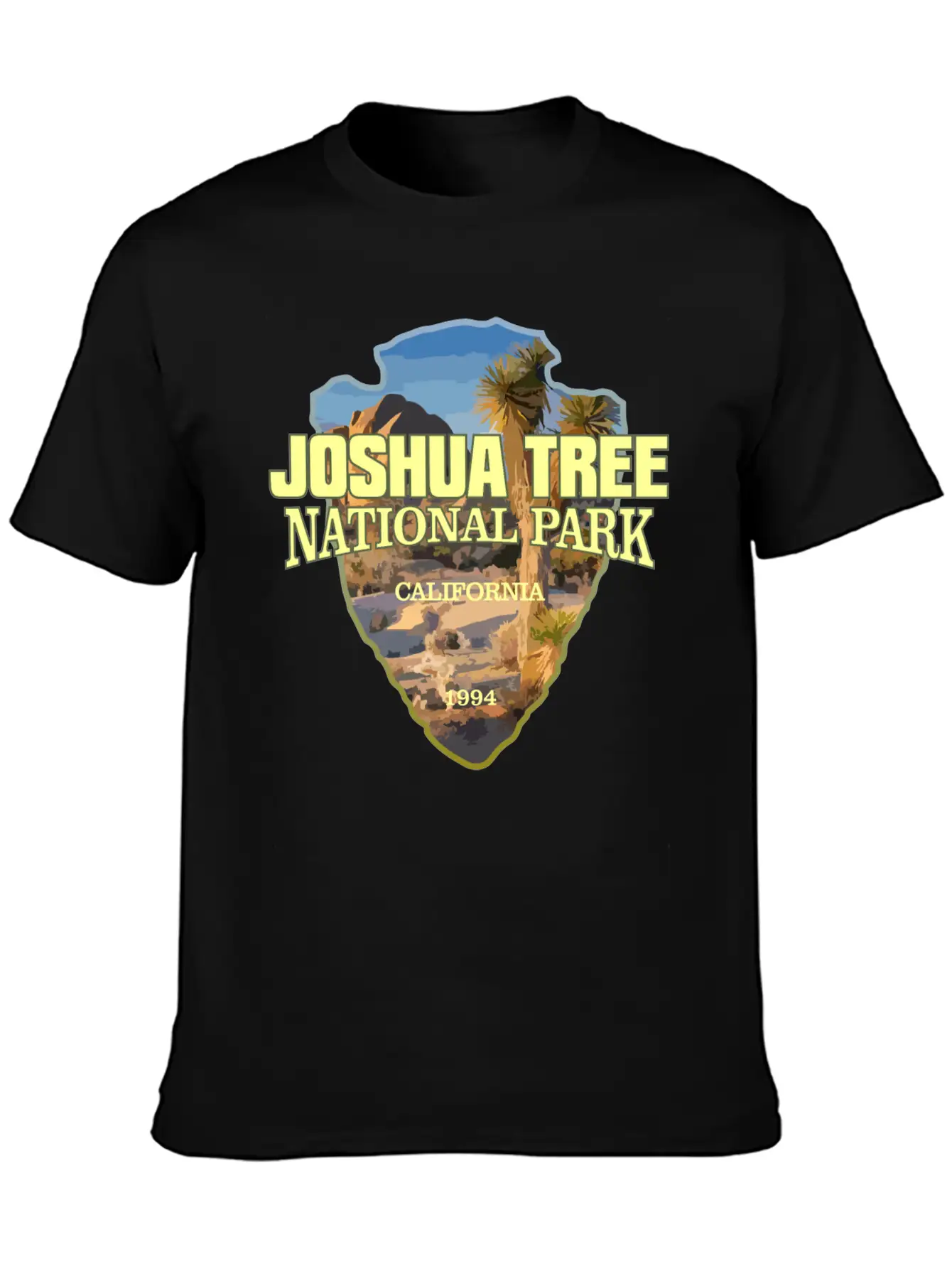 Joshua Tree NP (arrowhead) Stylish Everyday T-Shirt – Unisex Basic Cotton Tee