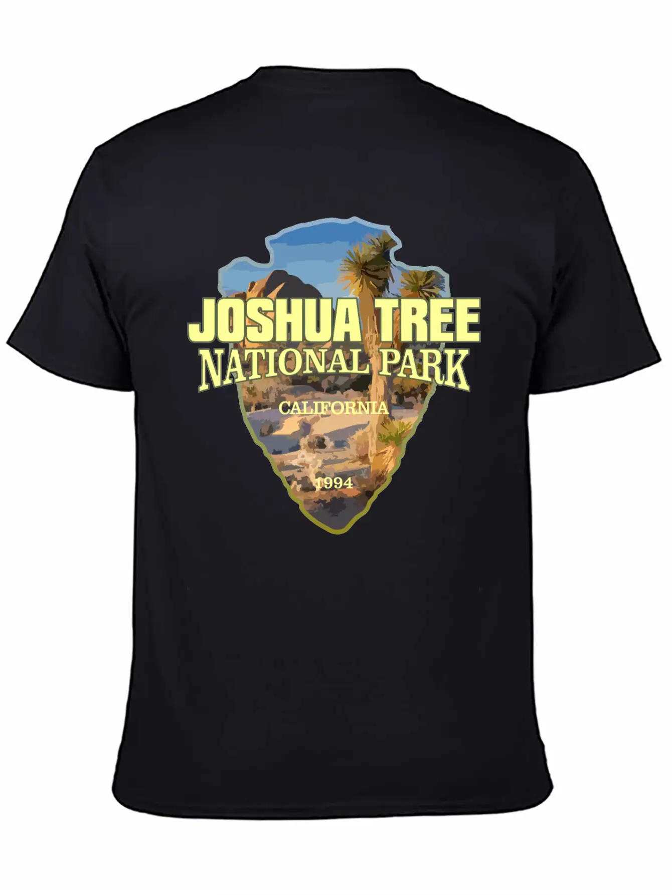 Joshua Tree NP (arrowhead) Stylish Everyday T-Shirt – Unisex Basic Cotton Tee