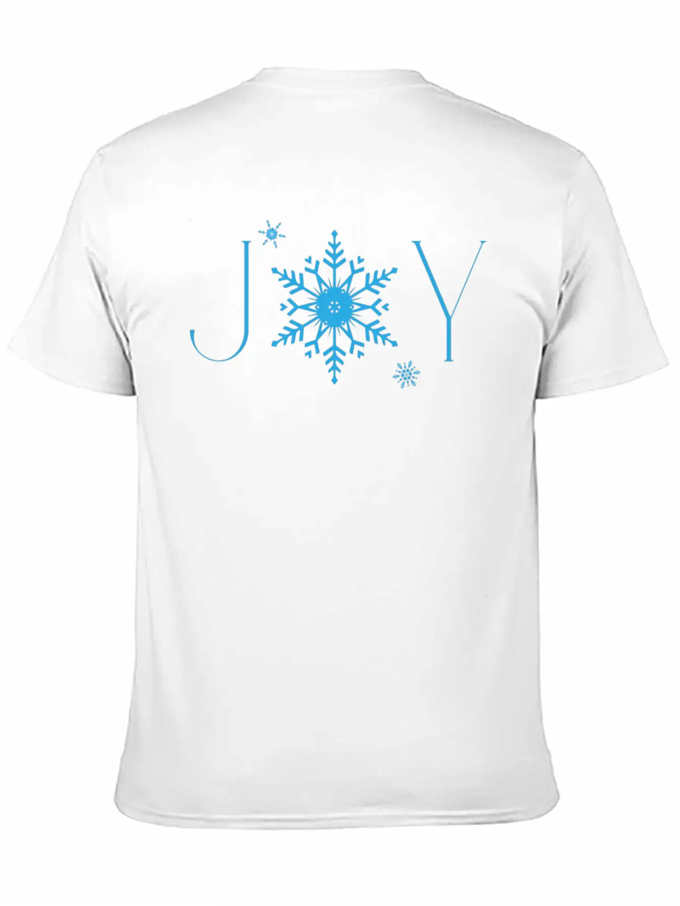 Joy & A Snowflake Basic Graphic T-Shirt – Daily Comfort In Soft Cotton