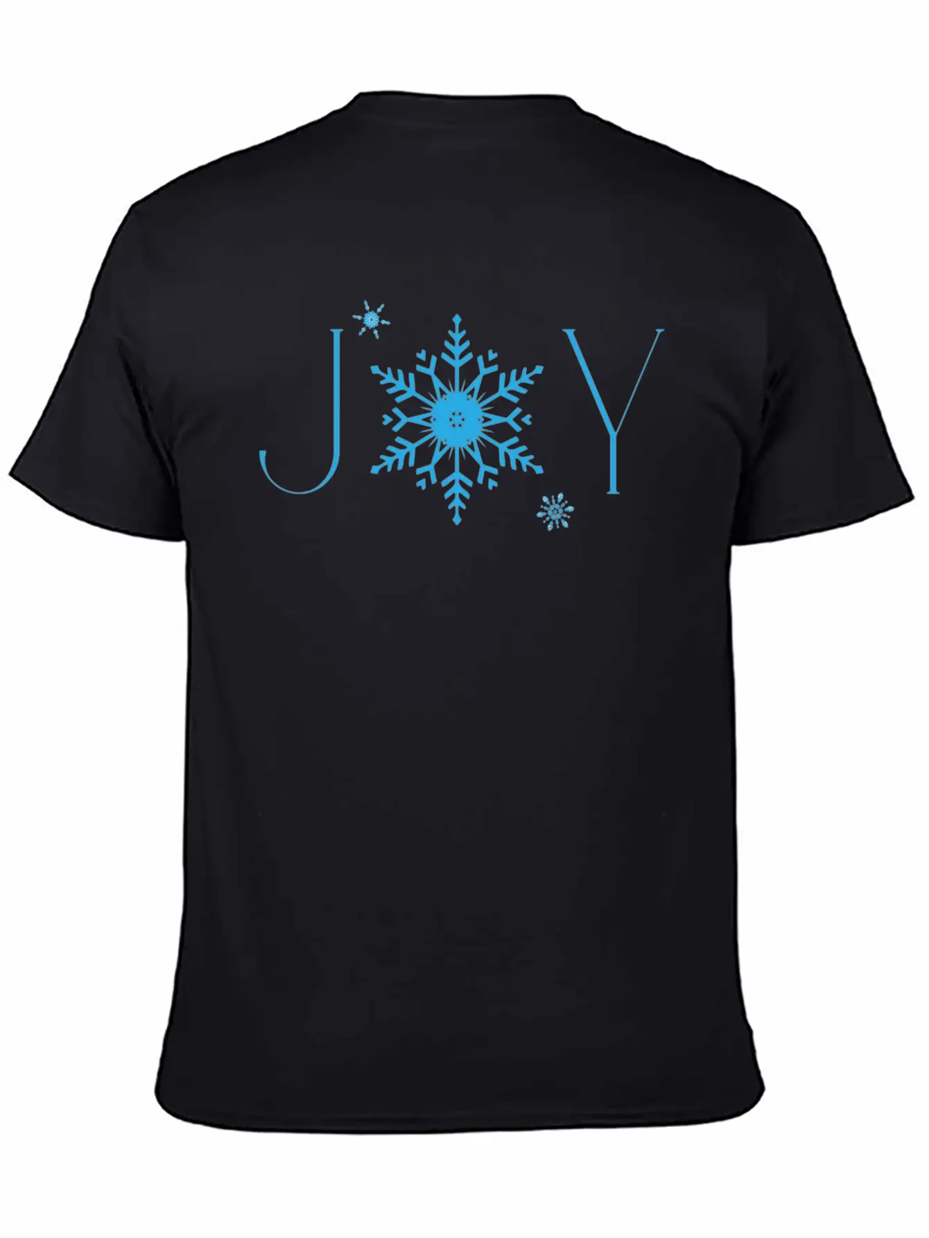Joy & A Snowflake Basic Graphic T-Shirt – Daily Comfort In Soft Cotton