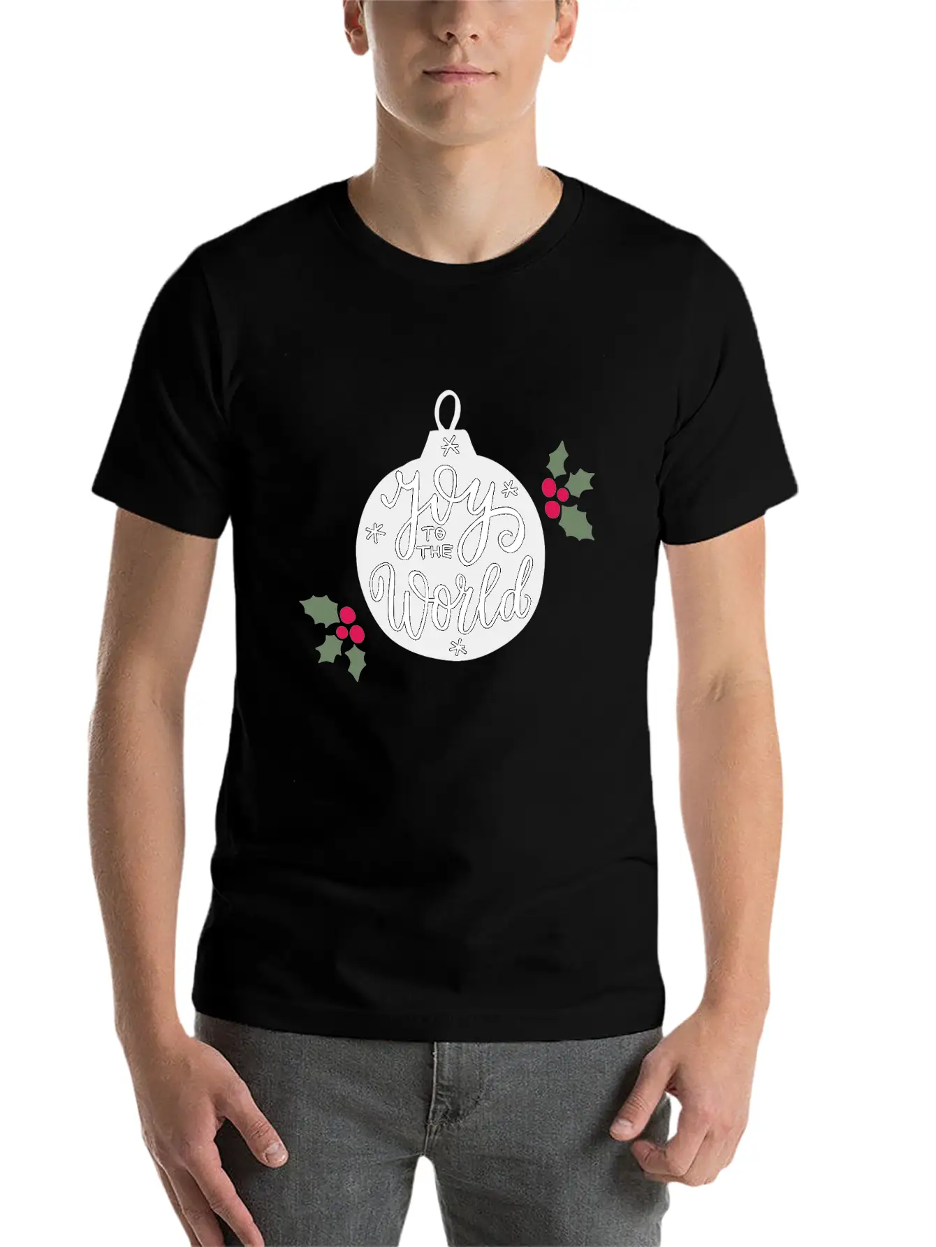 Joy To The World Essential Unisex Summer Tee – Soft Cotton Casual Fit