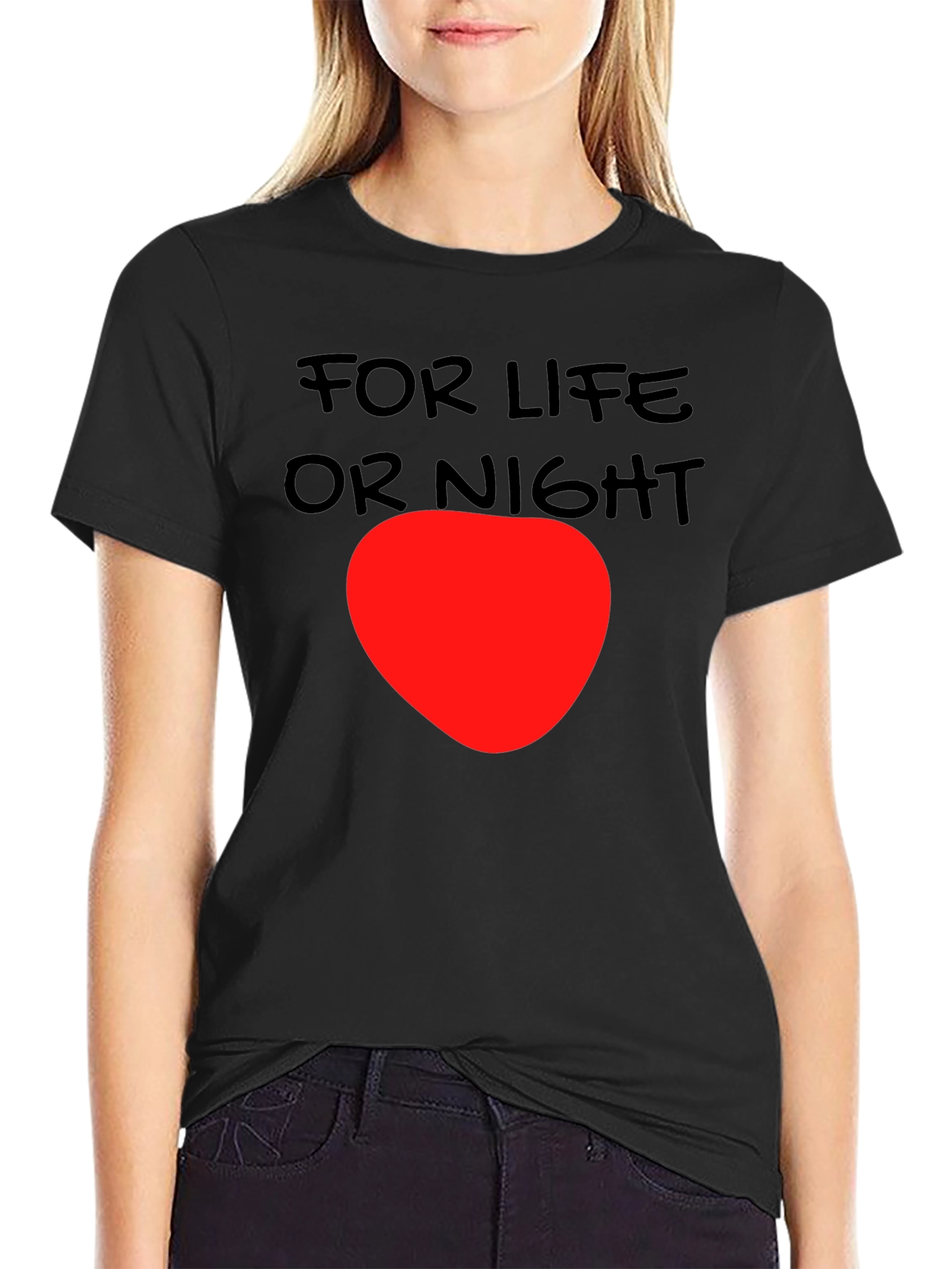 Life or Night Graphic T-Shirt