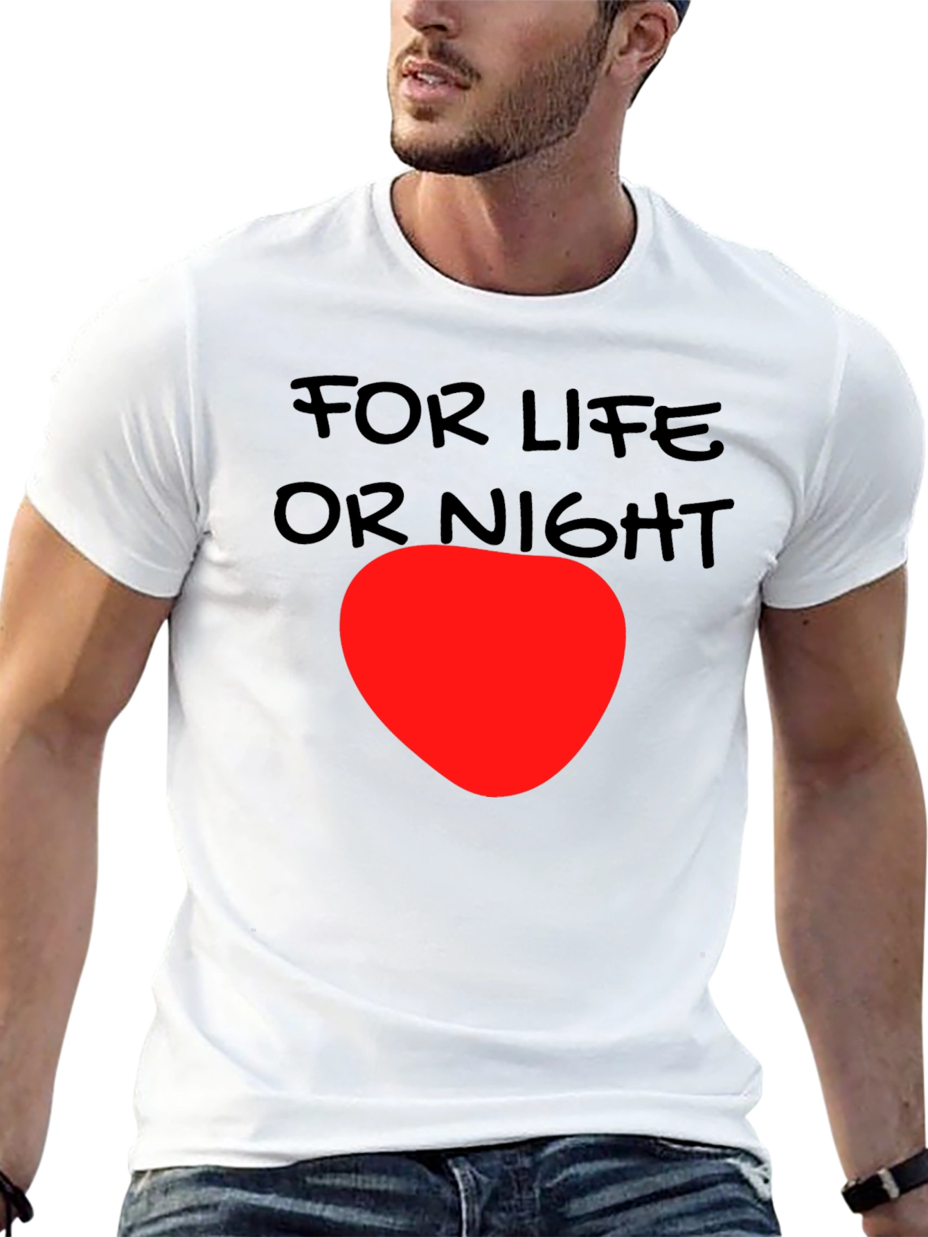 Life or Night Graphic T-Shirt