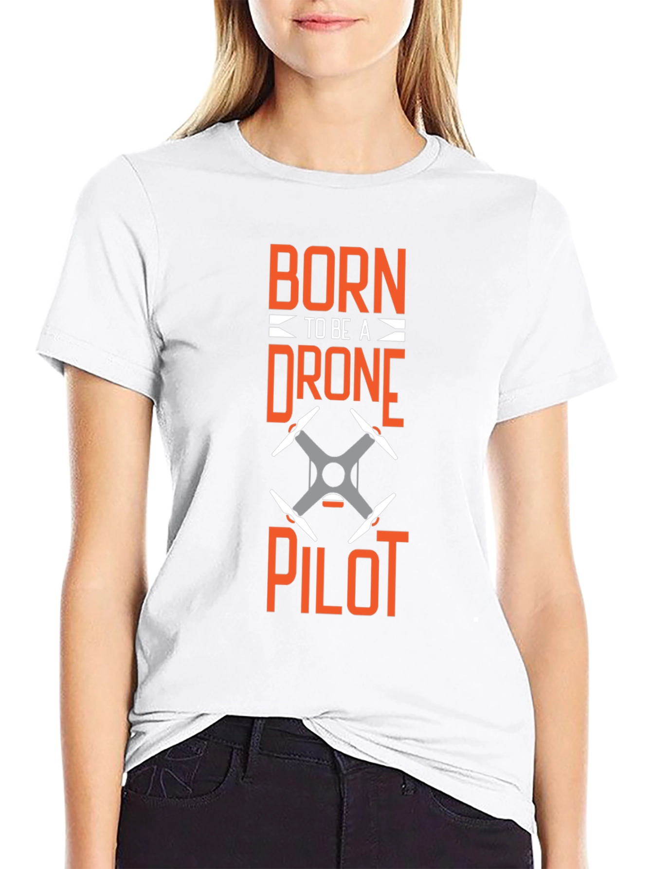 Born to be a Drone Pilot Graphic T-Shirt