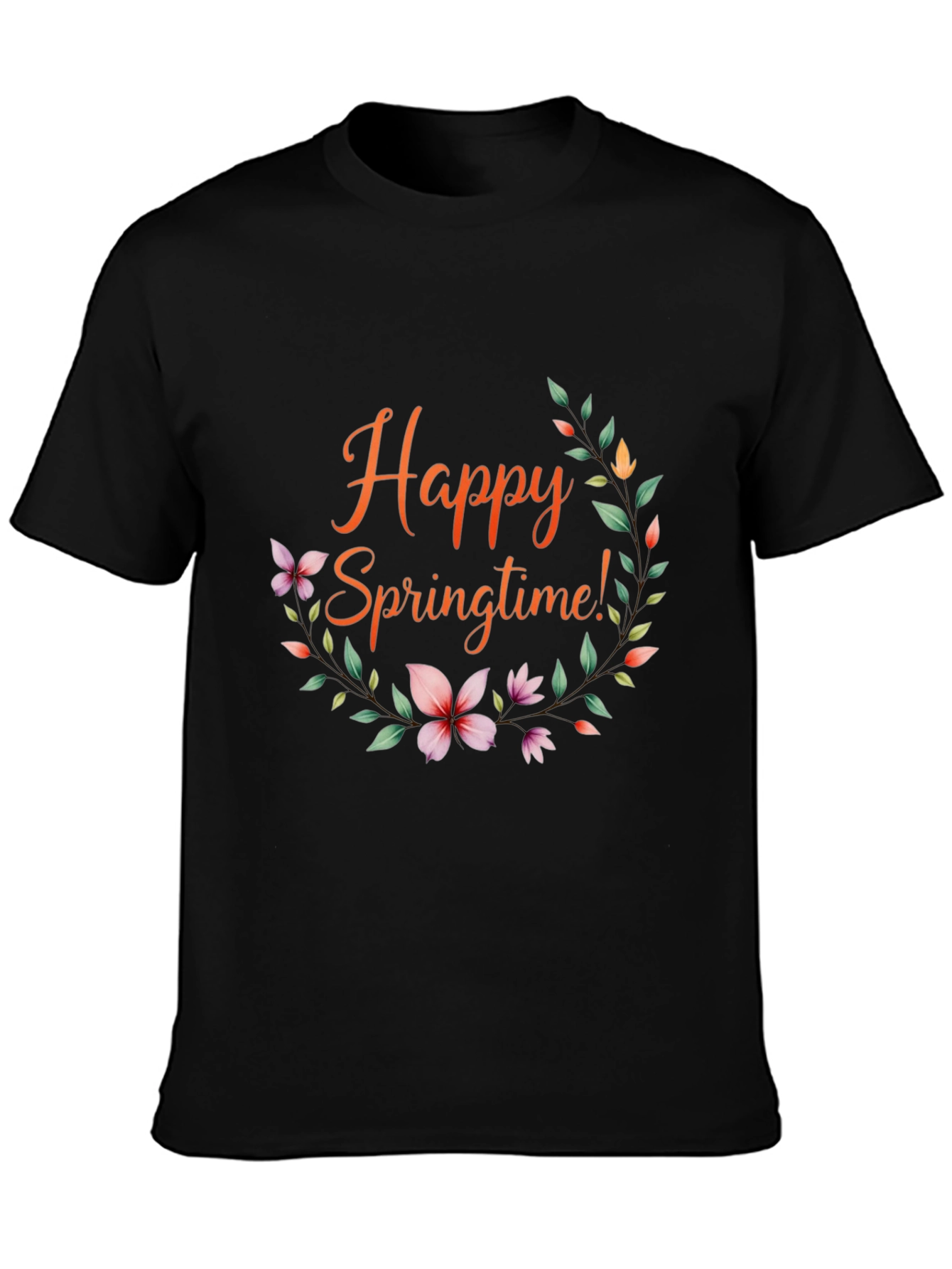 Happy Springtime Floral T-Shirt