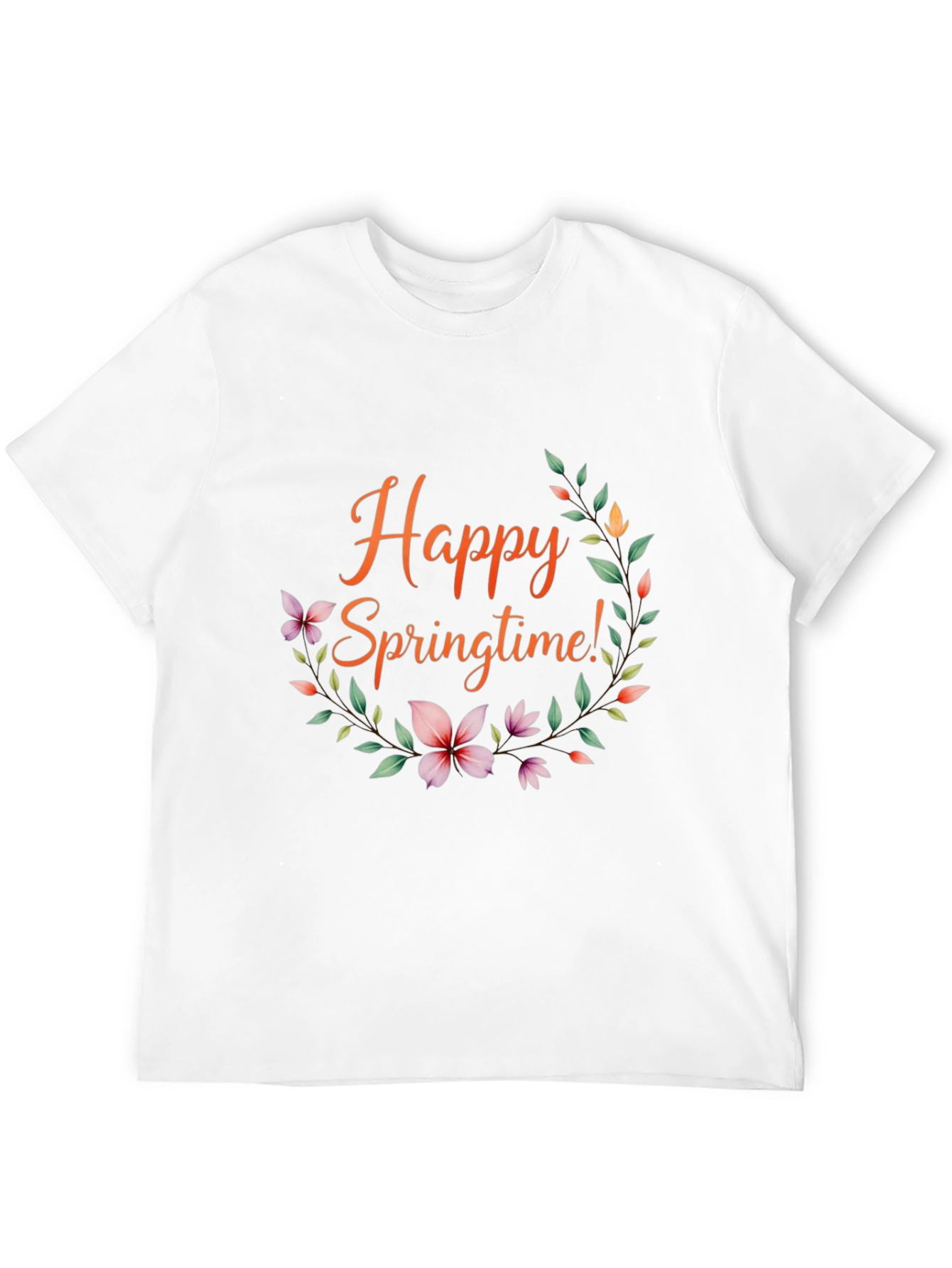 Happy Springtime Floral T-Shirt