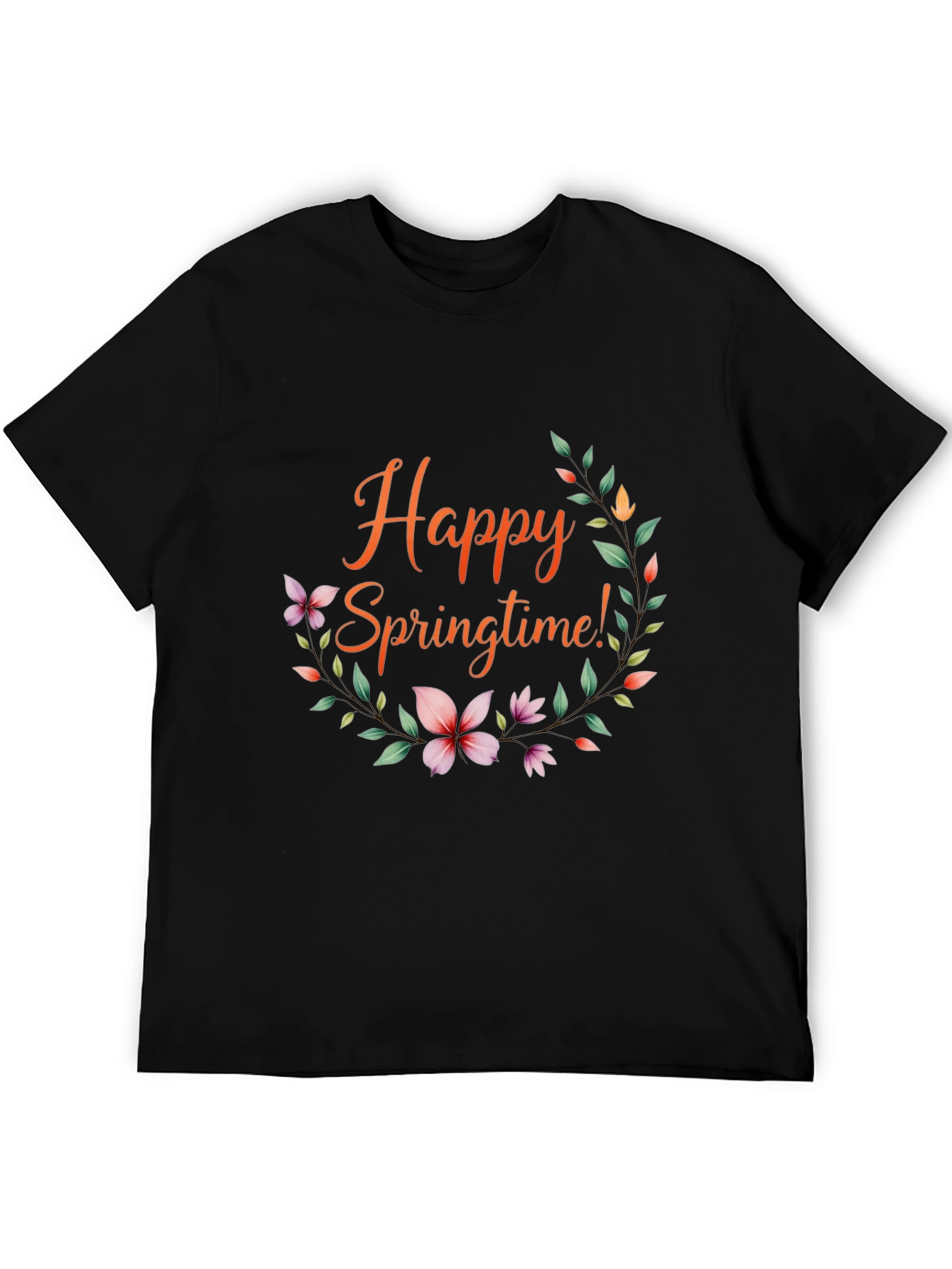 Happy Springtime Floral T-Shirt
