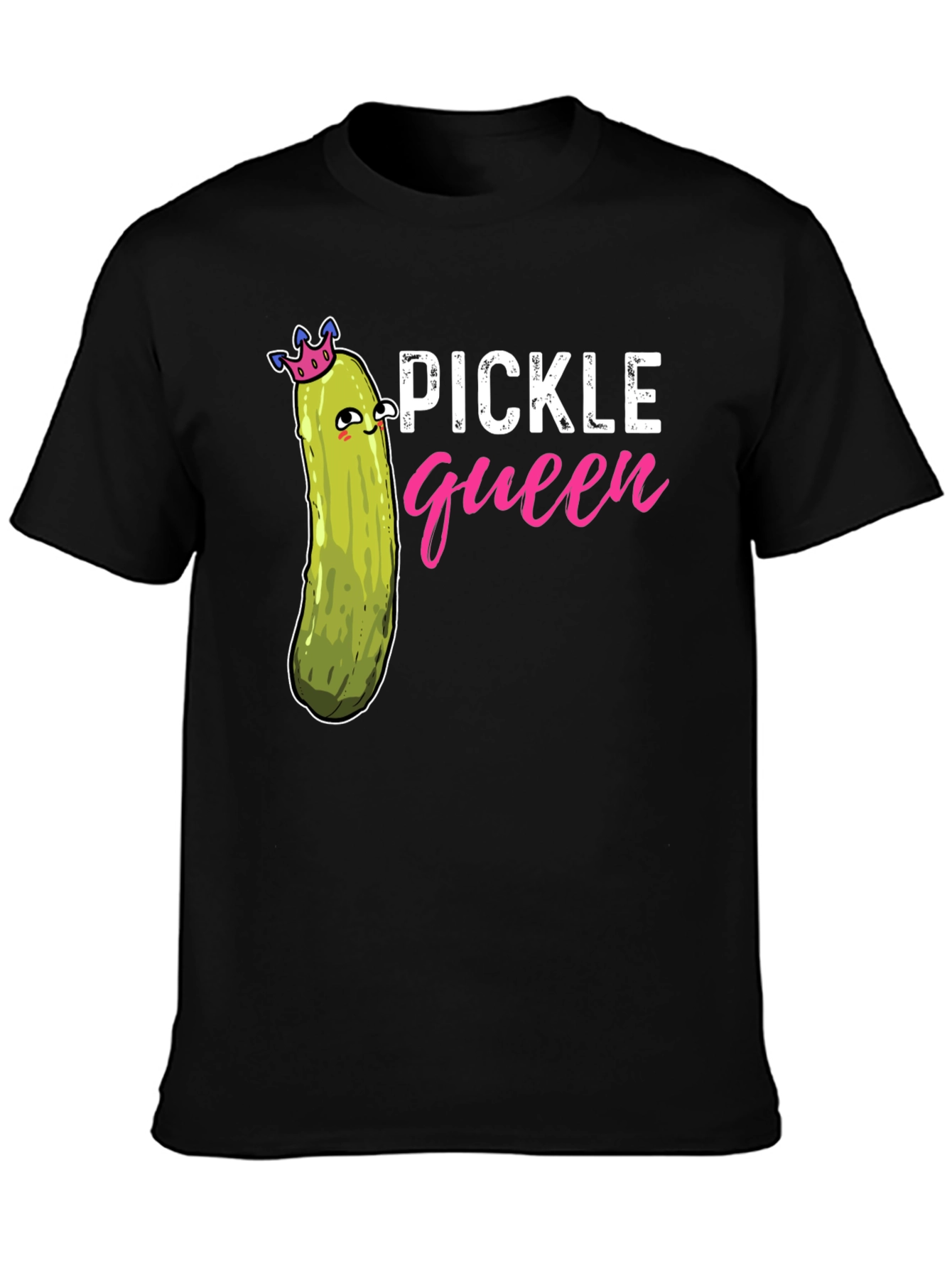 Pickle Queen Black Graphic T-Shirt