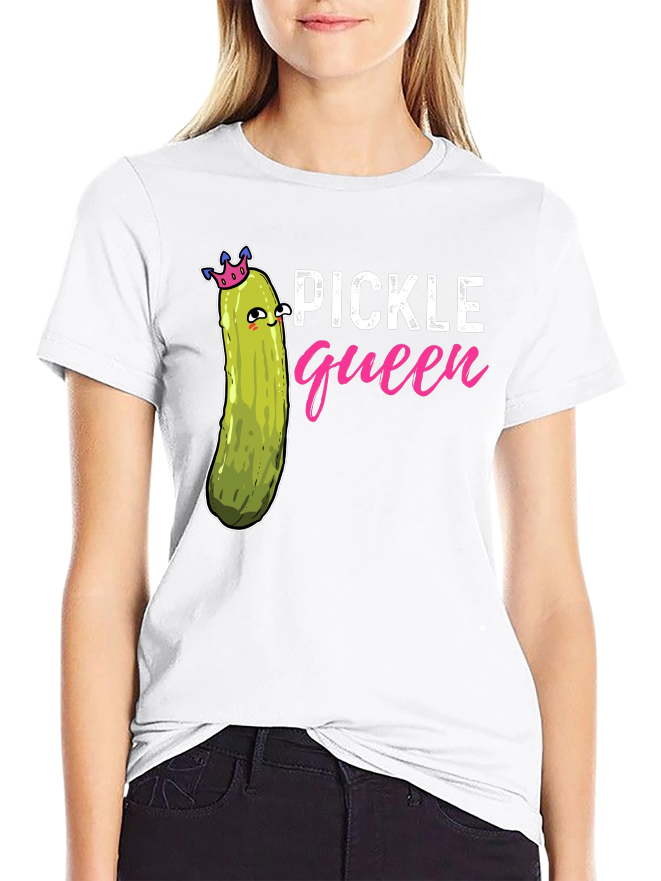 Pickle Queen Black Graphic T-Shirt