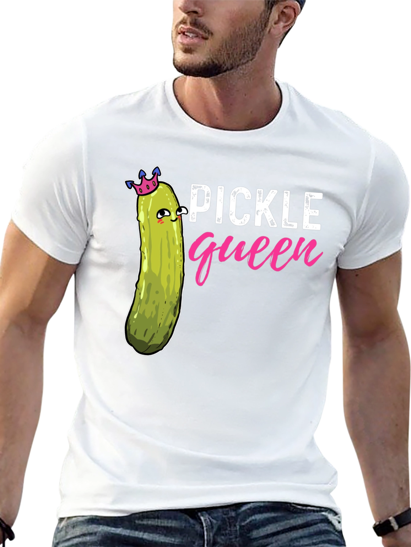 Pickle Queen Black Graphic T-Shirt