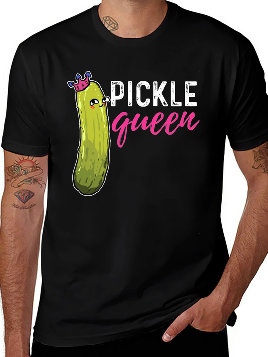 Pickle Queen Black Graphic T-Shirt