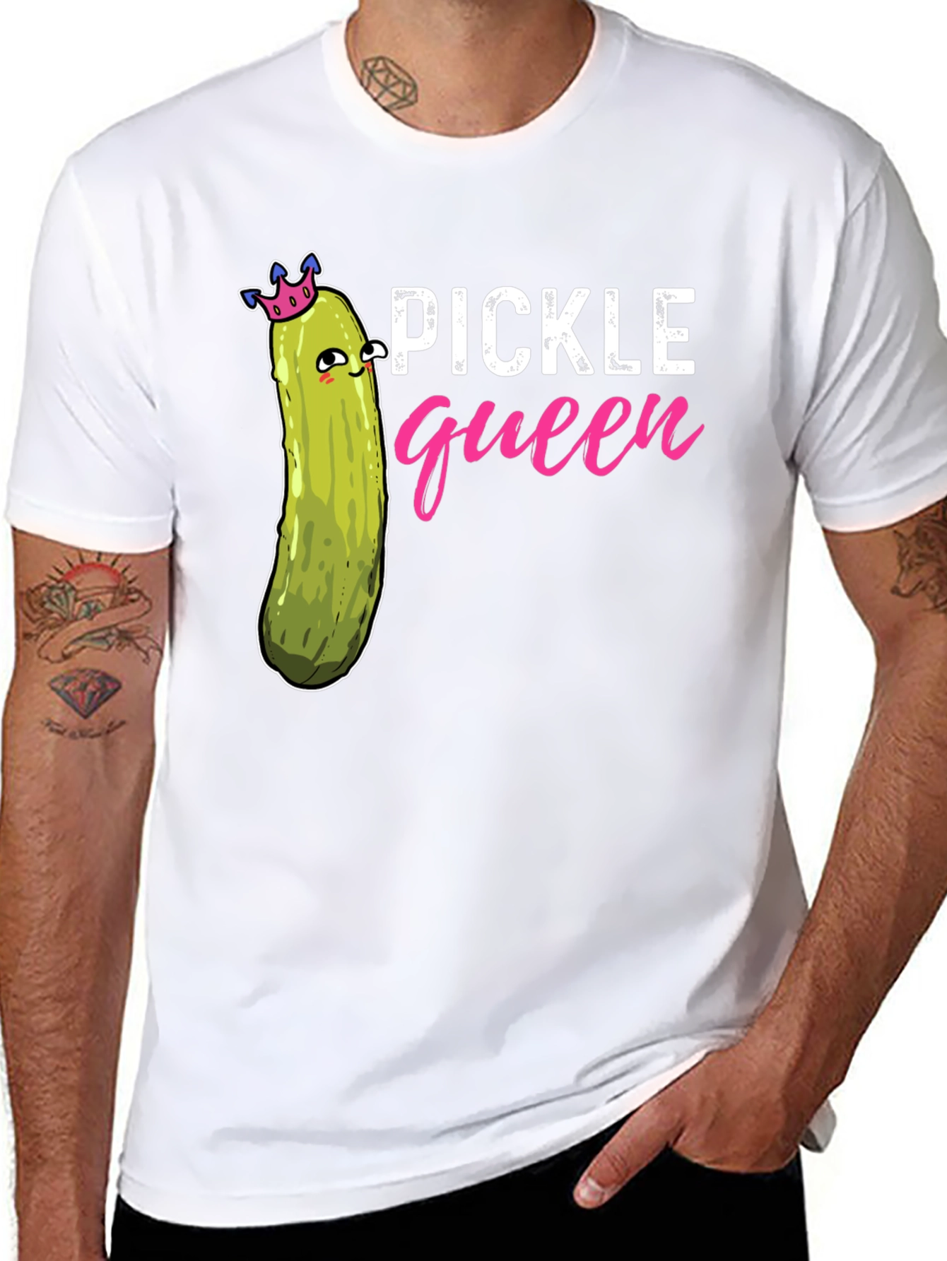 Pickle Queen Black Graphic T-Shirt