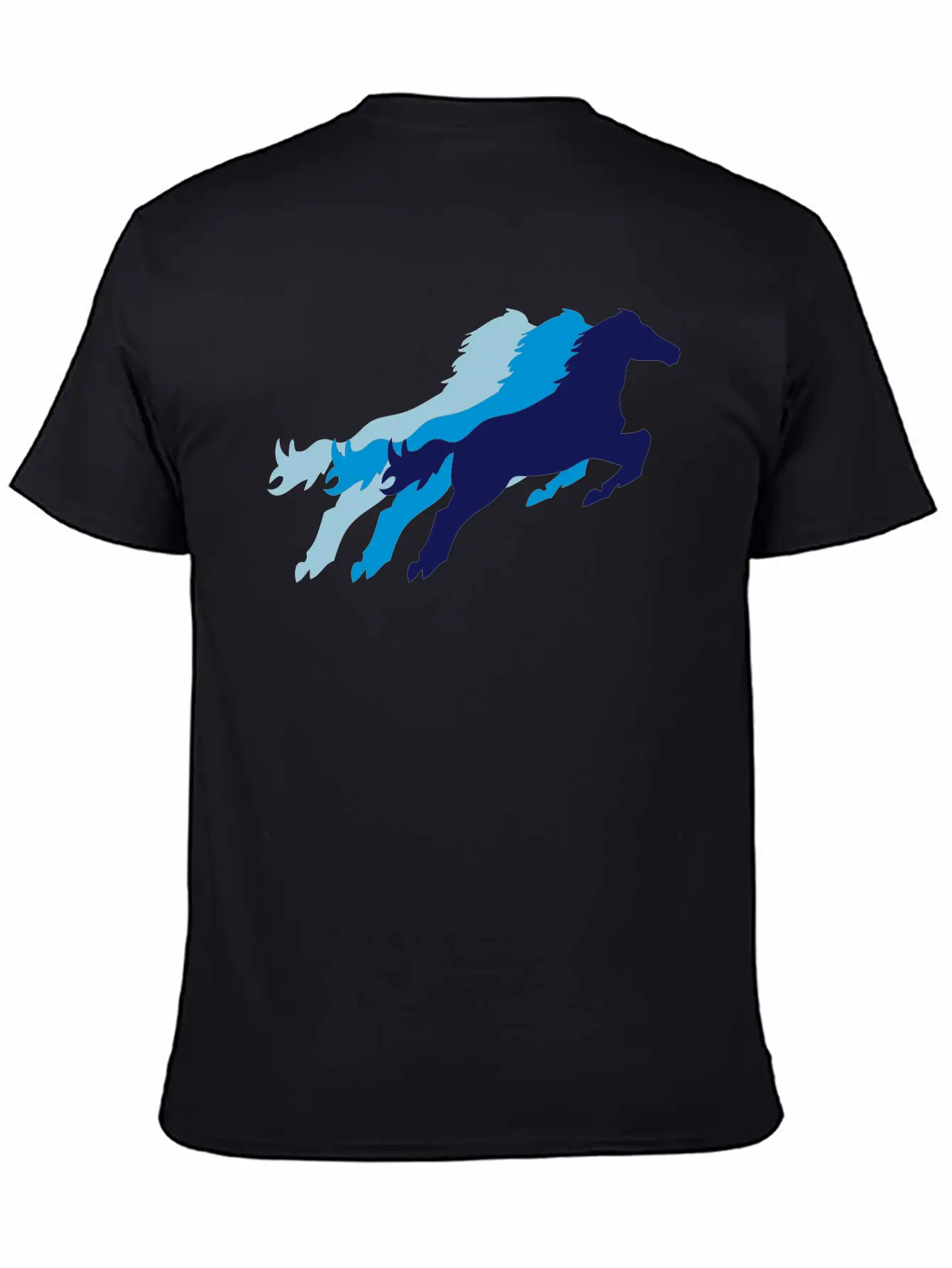 Jumping Horse Timeless Short Sleeve Tee – Comfy And Minimalist Design