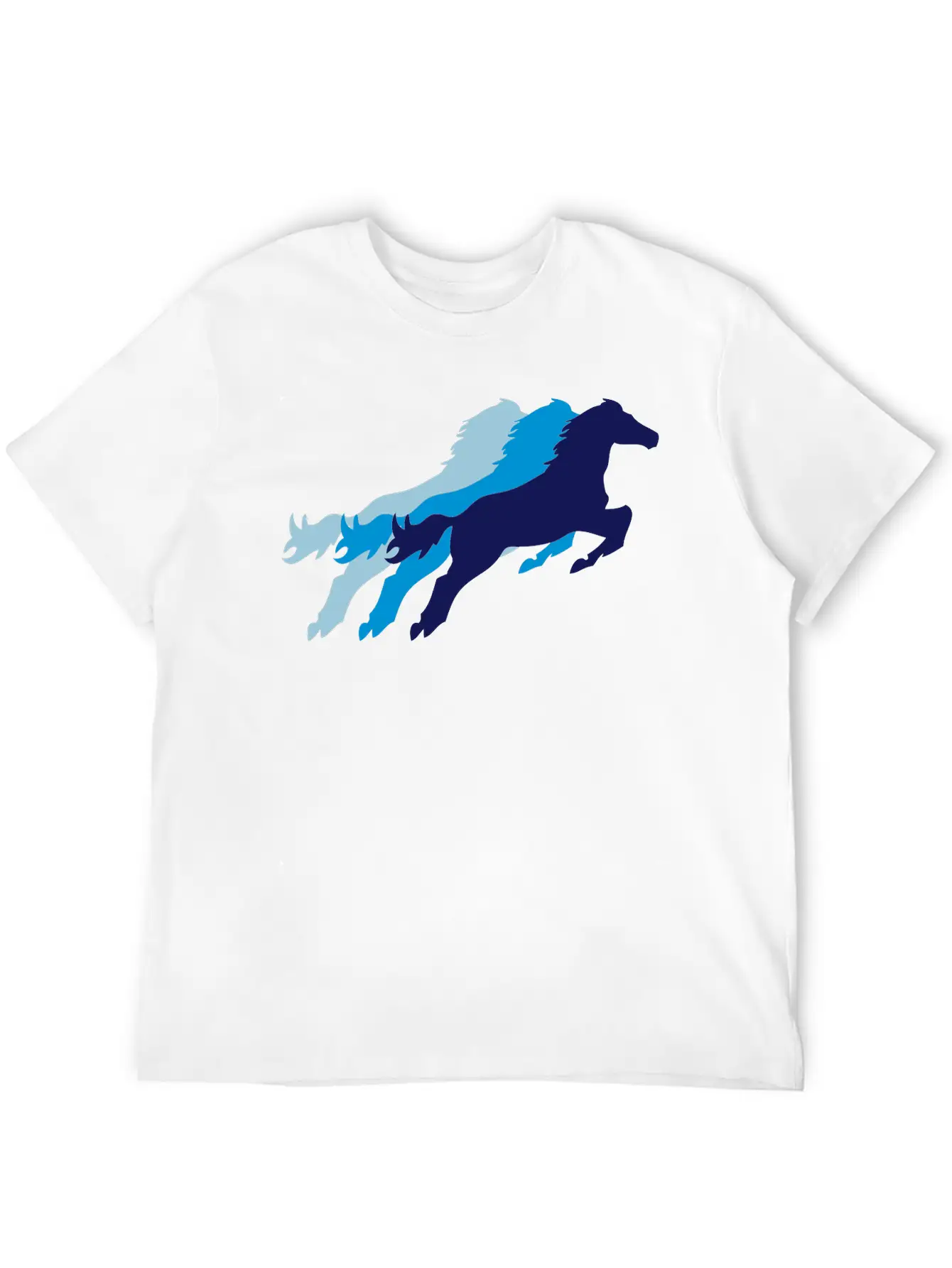 Jumping Horse Timeless Short Sleeve Tee – Comfy And Minimalist Design