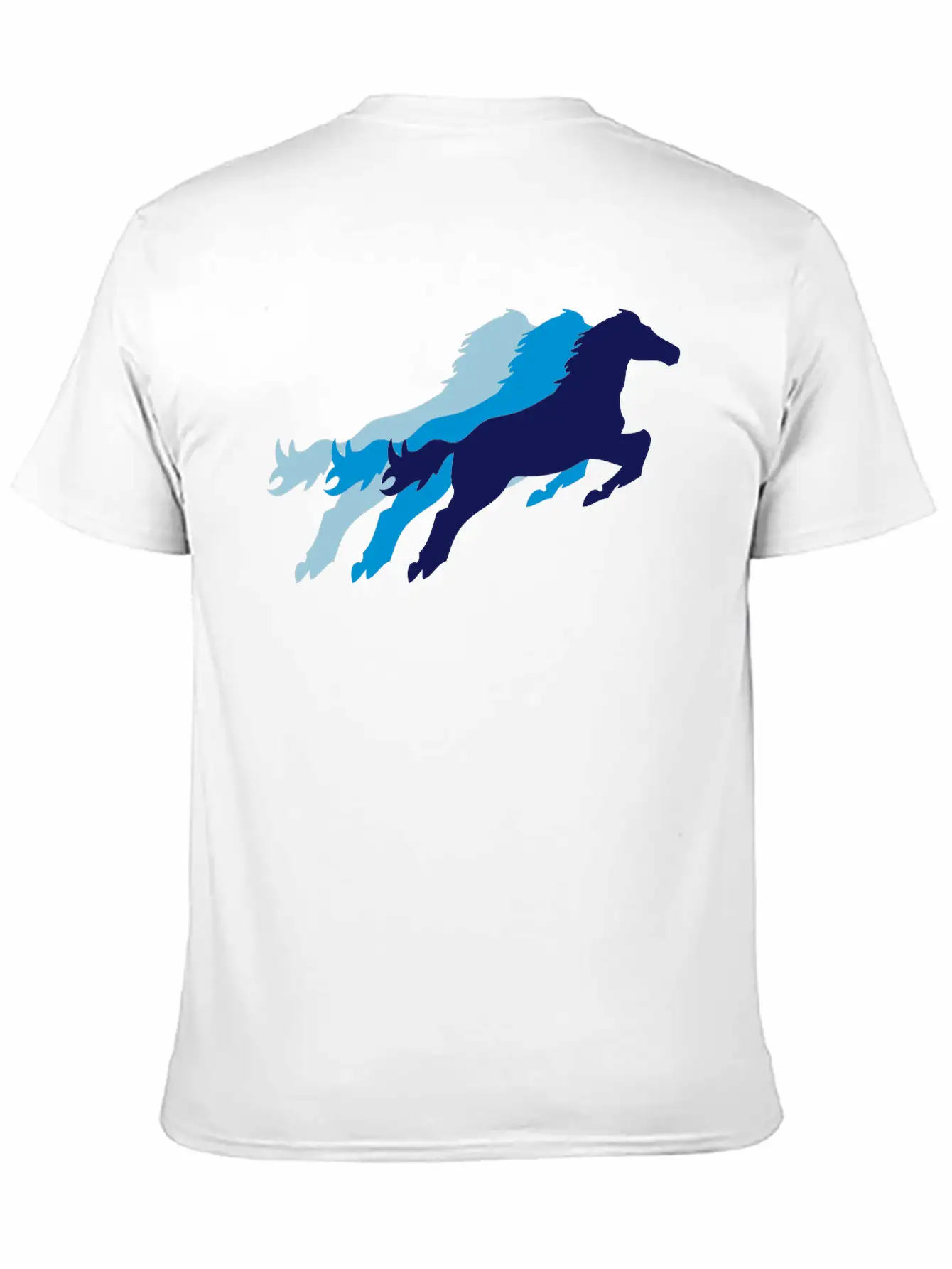 Jumping Horse Timeless Short Sleeve Tee – Comfy And Minimalist Design