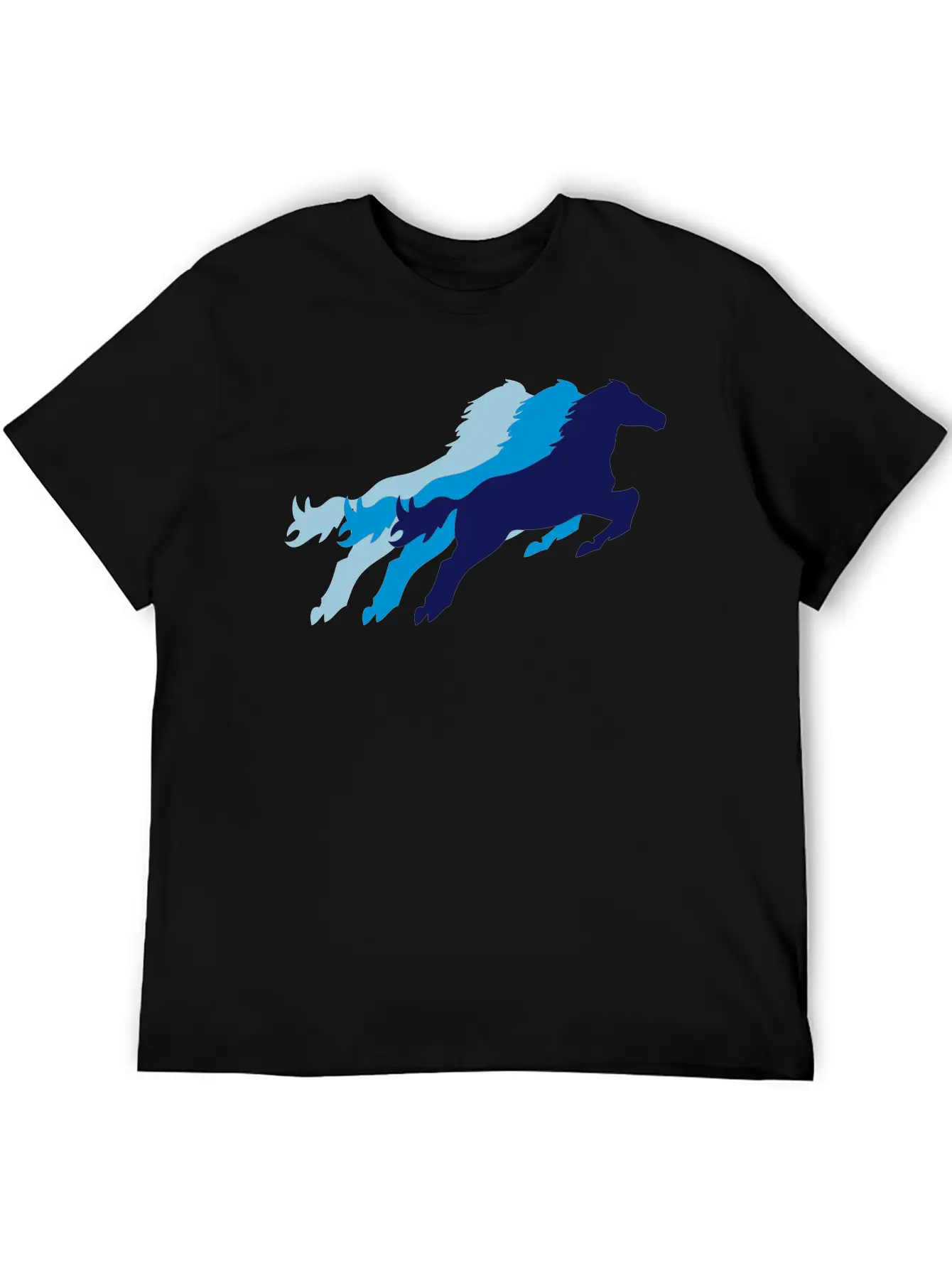 Jumping Horse Timeless Short Sleeve Tee – Comfy And Minimalist Design
