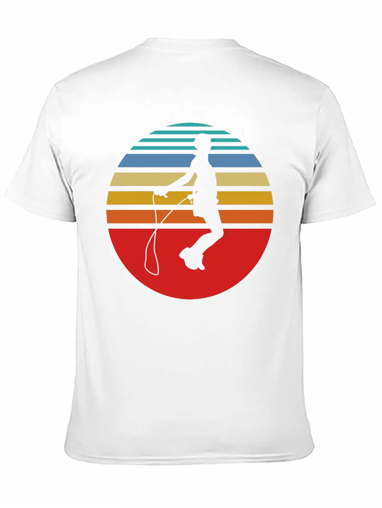Jumping Rope Exercise Hobby Gift Unisex Short Sleeve Soft Cotton T-Shirt – Casual Everyday Wear