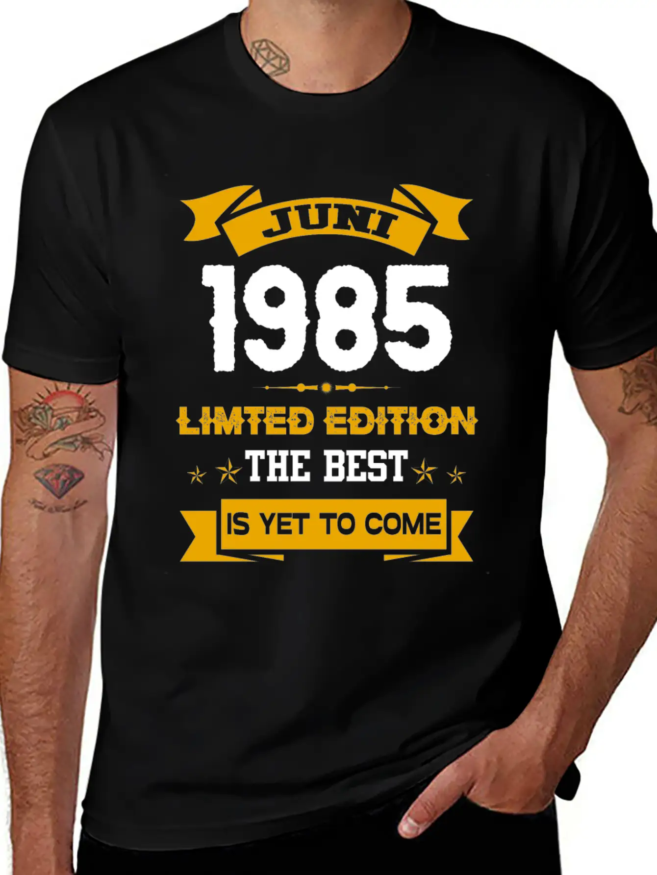 June 1985 Birthday Surprise Essential Unisex Summer Tee – Soft Cotton Casual Fit