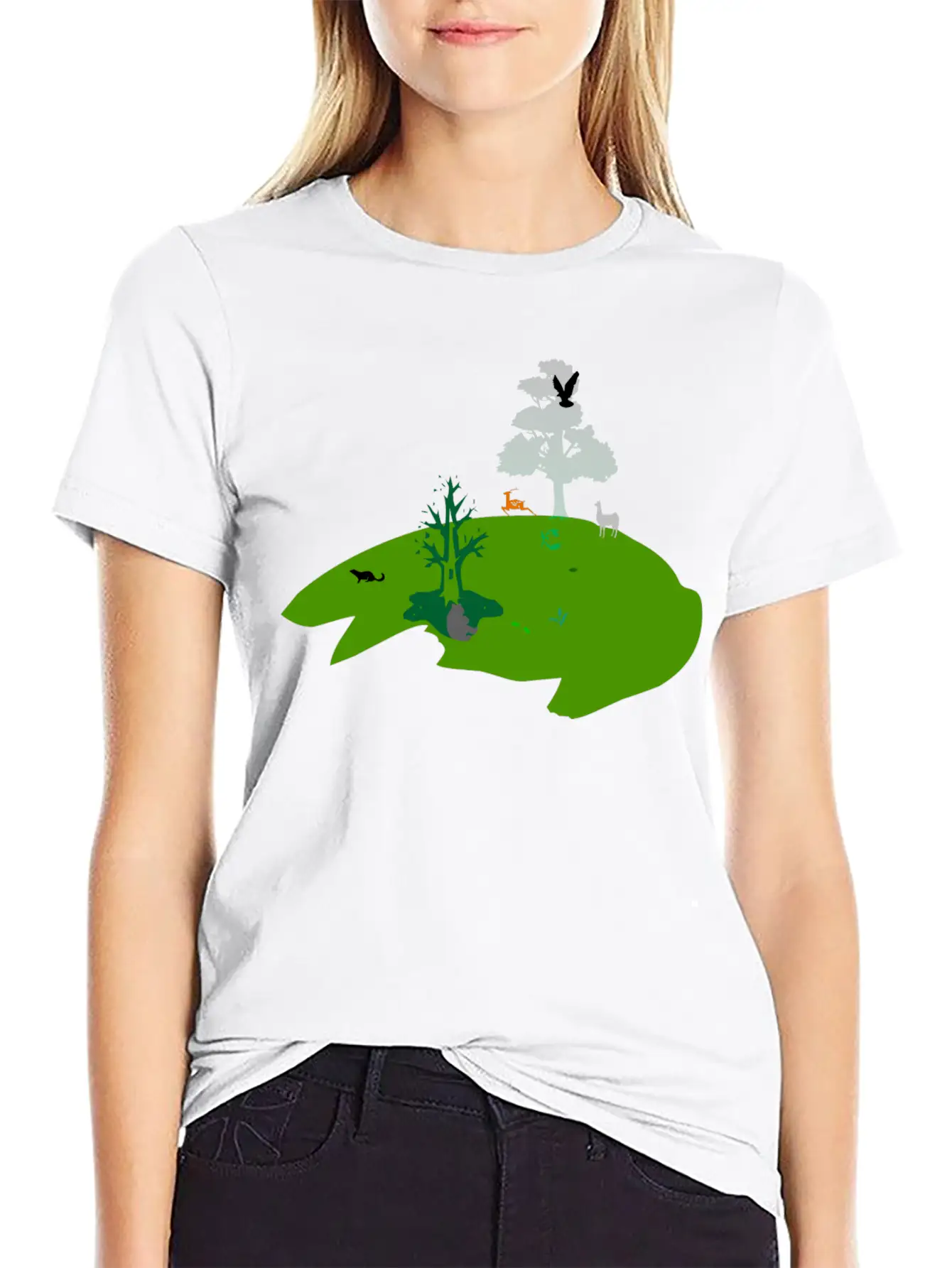 Jungle Stylish Everyday T-Shirt – Unisex Basic Cotton Tee