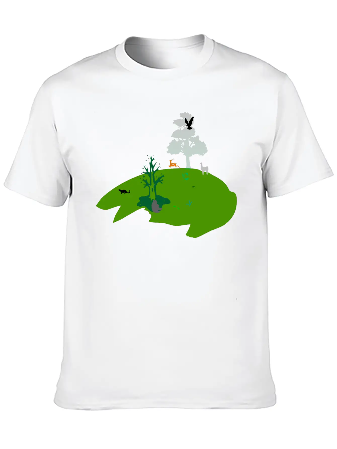 Jungle Stylish Everyday T-Shirt – Unisex Basic Cotton Tee