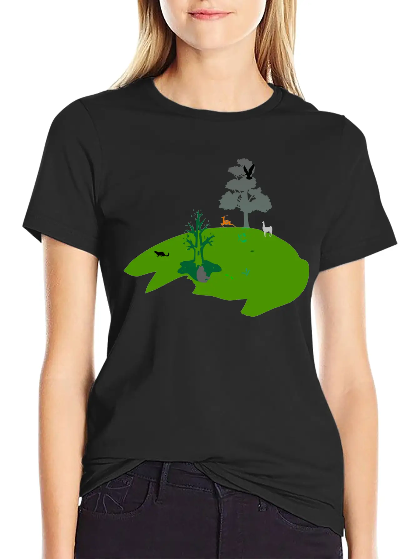 Jungle Stylish Everyday T-Shirt – Unisex Basic Cotton Tee