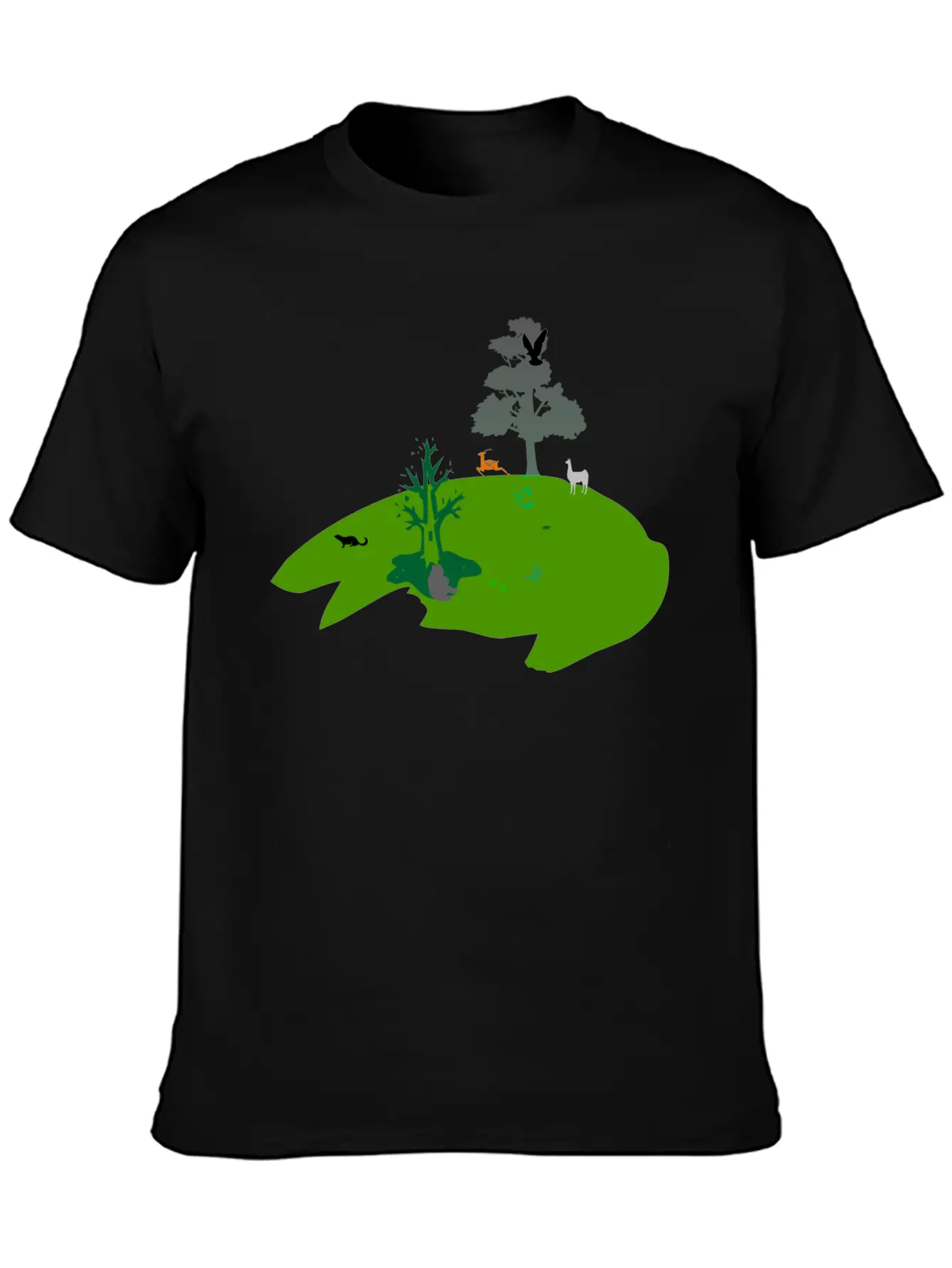 Jungle Stylish Everyday T-Shirt – Unisex Basic Cotton Tee