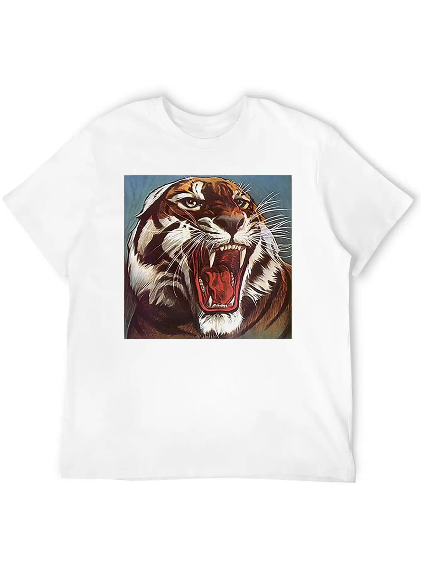 JUNGLECONTEST TIGER Essential Unisex Summer Tee – Soft Cotton Casual Fit