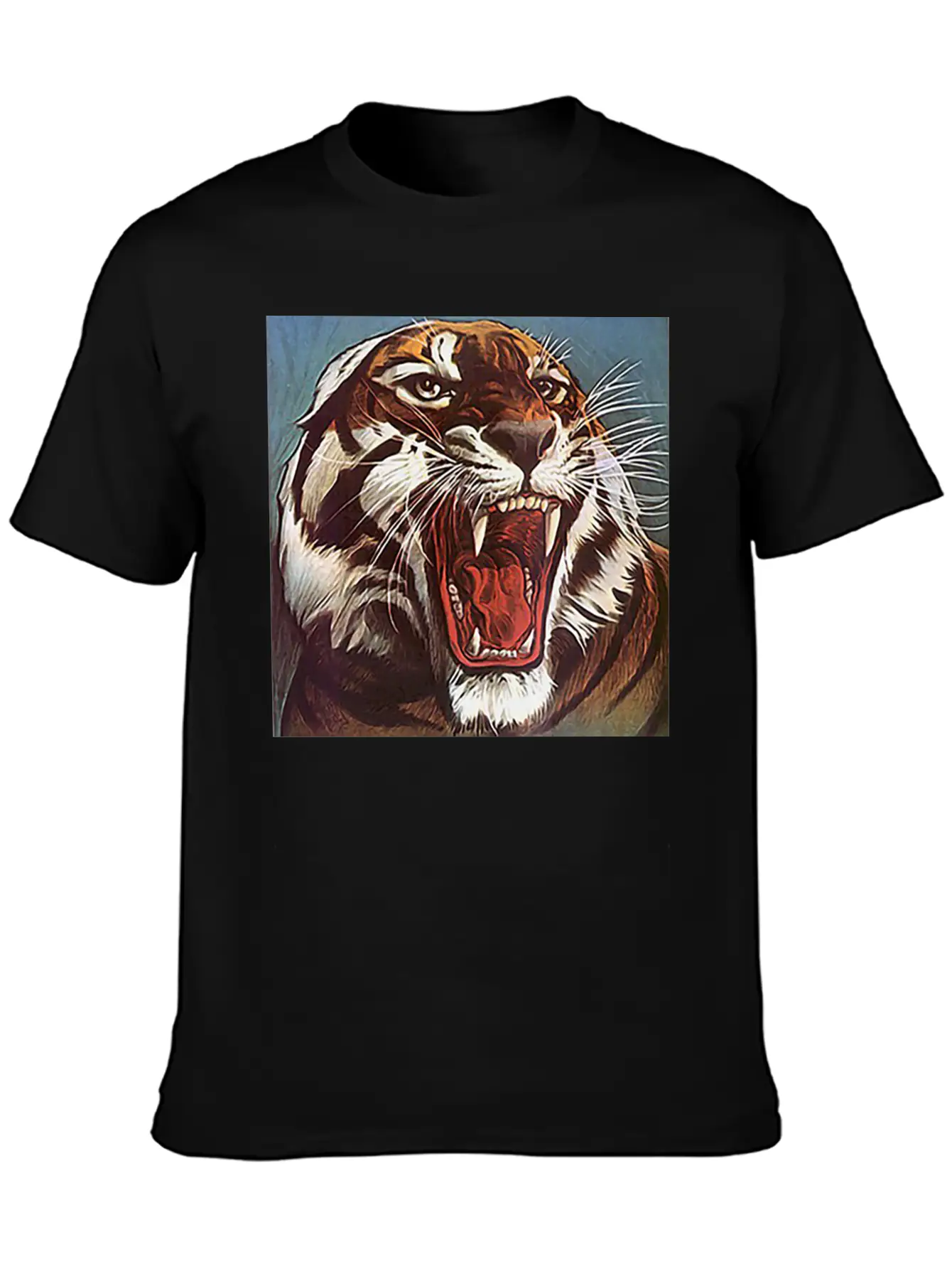JUNGLECONTEST TIGER Essential Unisex Summer Tee – Soft Cotton Casual Fit