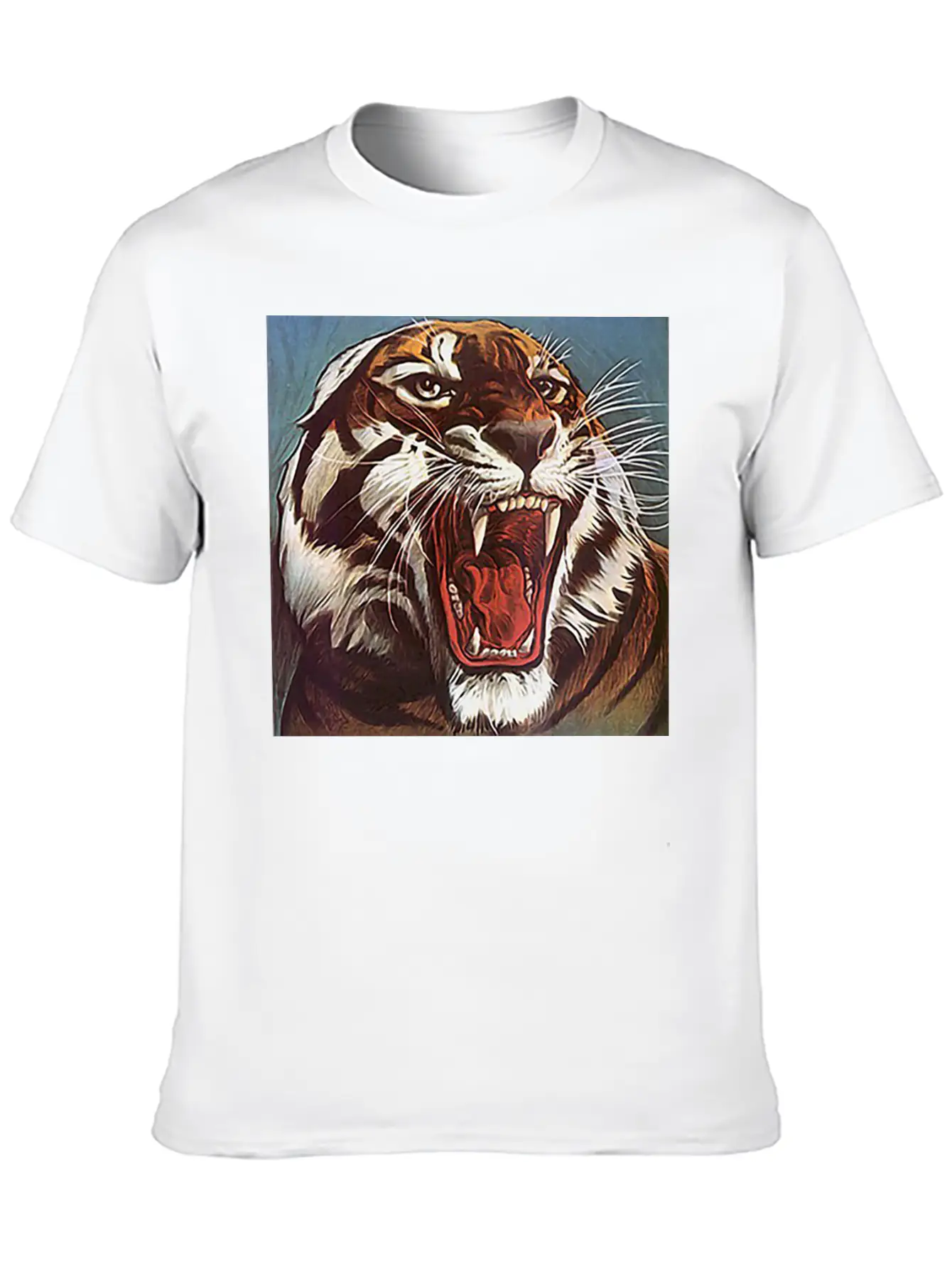 JUNGLECONTEST TIGER Essential Unisex Summer Tee – Soft Cotton Casual Fit