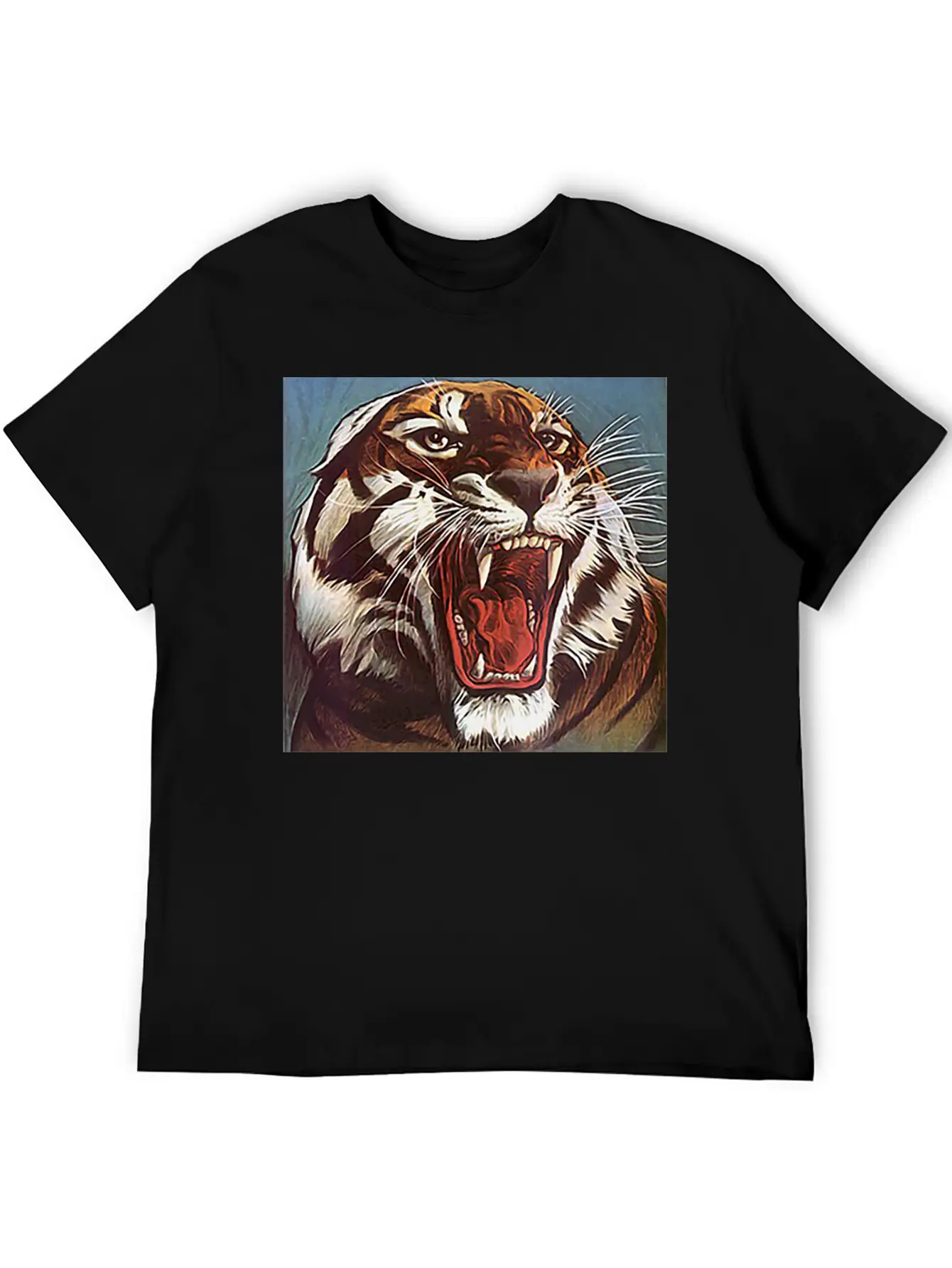 JUNGLECONTEST TIGER Essential Unisex Summer Tee – Soft Cotton Casual Fit